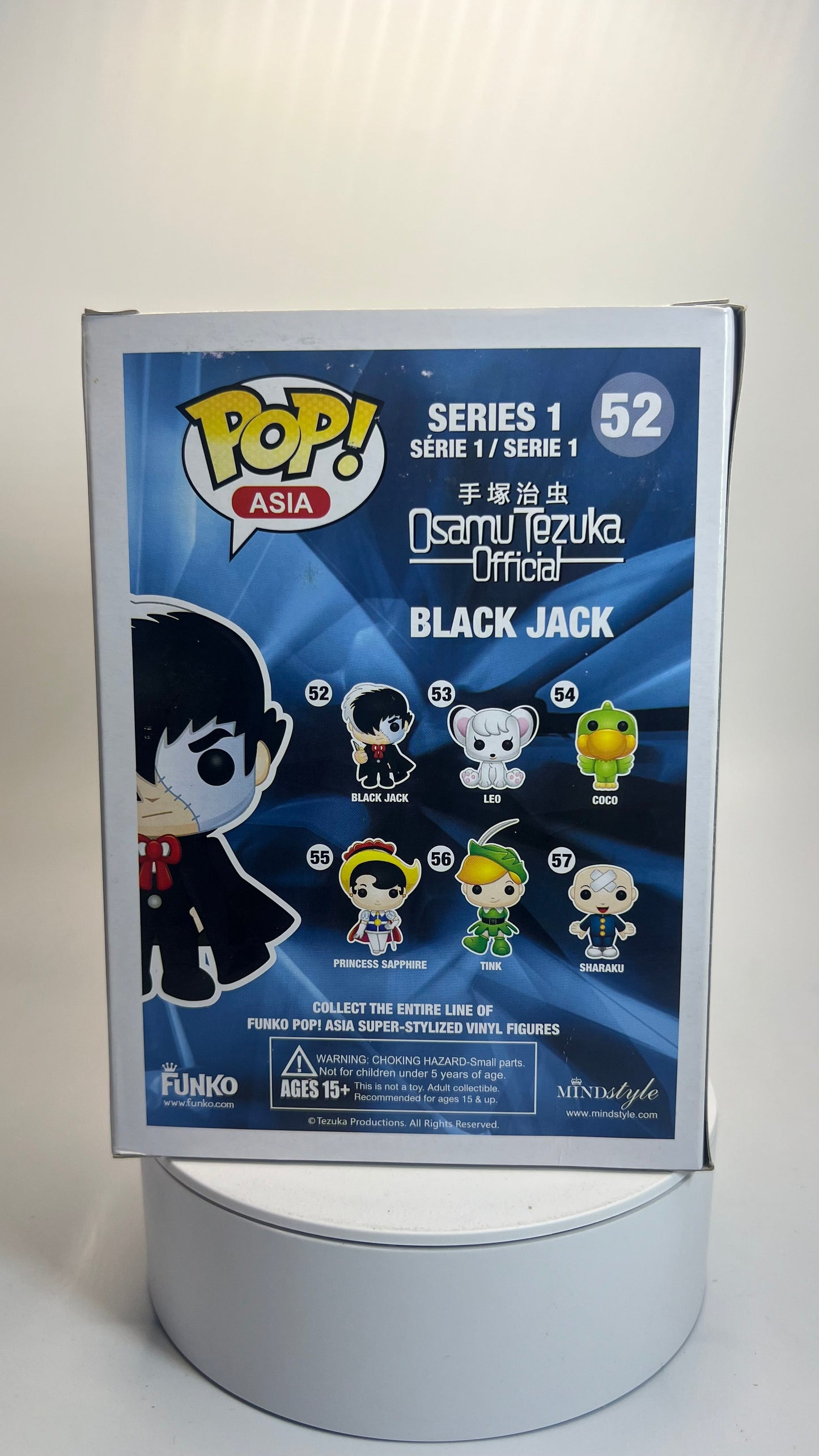 Funko Pop Asia Osamu Tezuka Official Black Jack Pop Asia Funko Exclusive 52