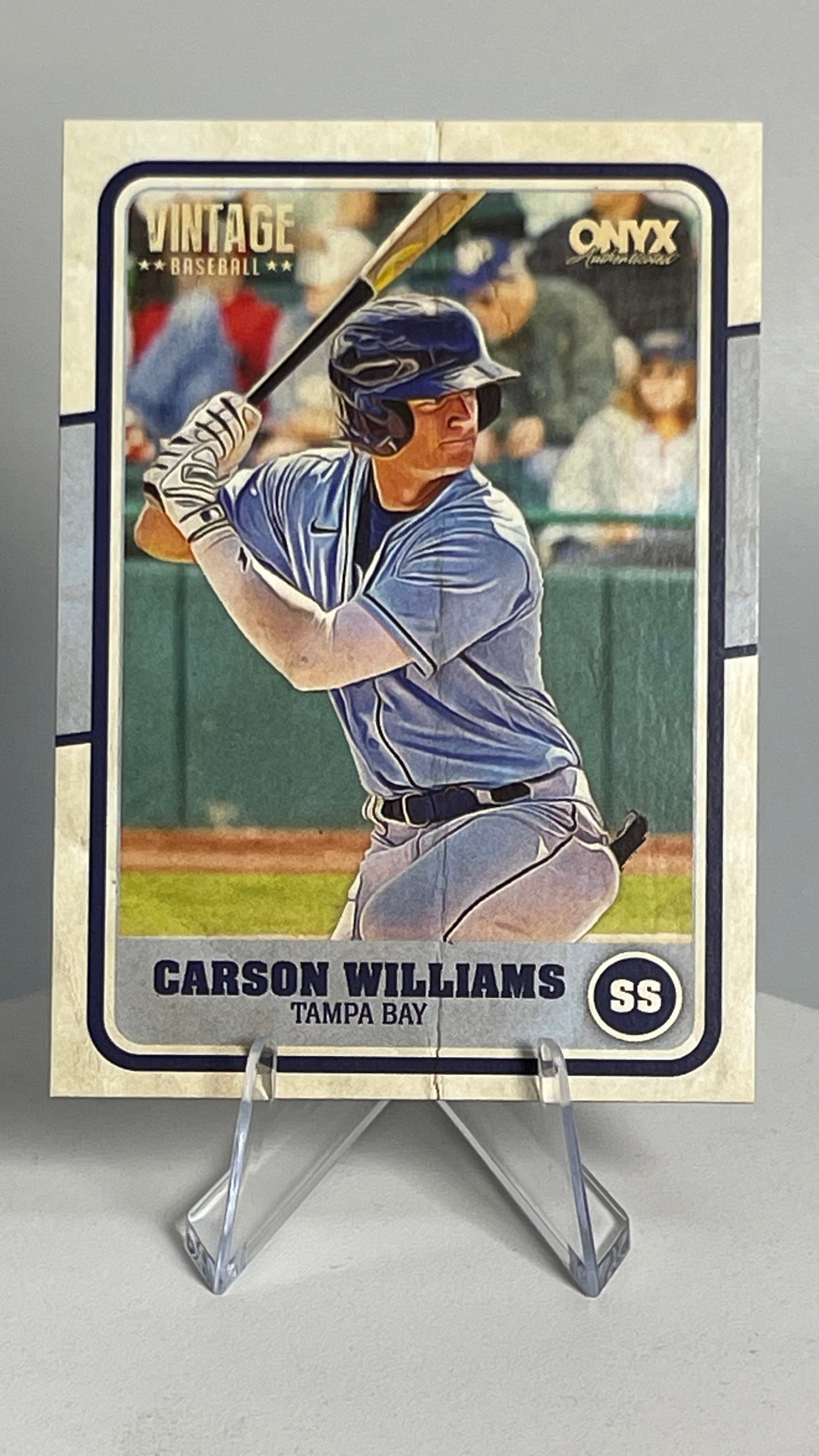 2025 Onyx Vintage Carson Williams Base Card #OVCAWI