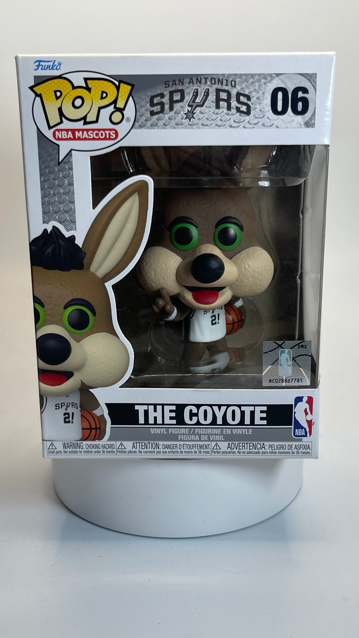 Funko Pop! NBA Mascots San Antonio Spurs The Coyote 06
