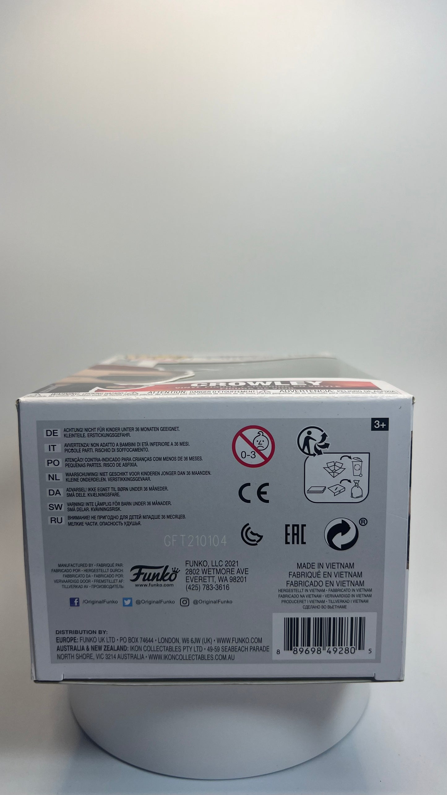 Funko Pop Television Good Omens Crowley 1078