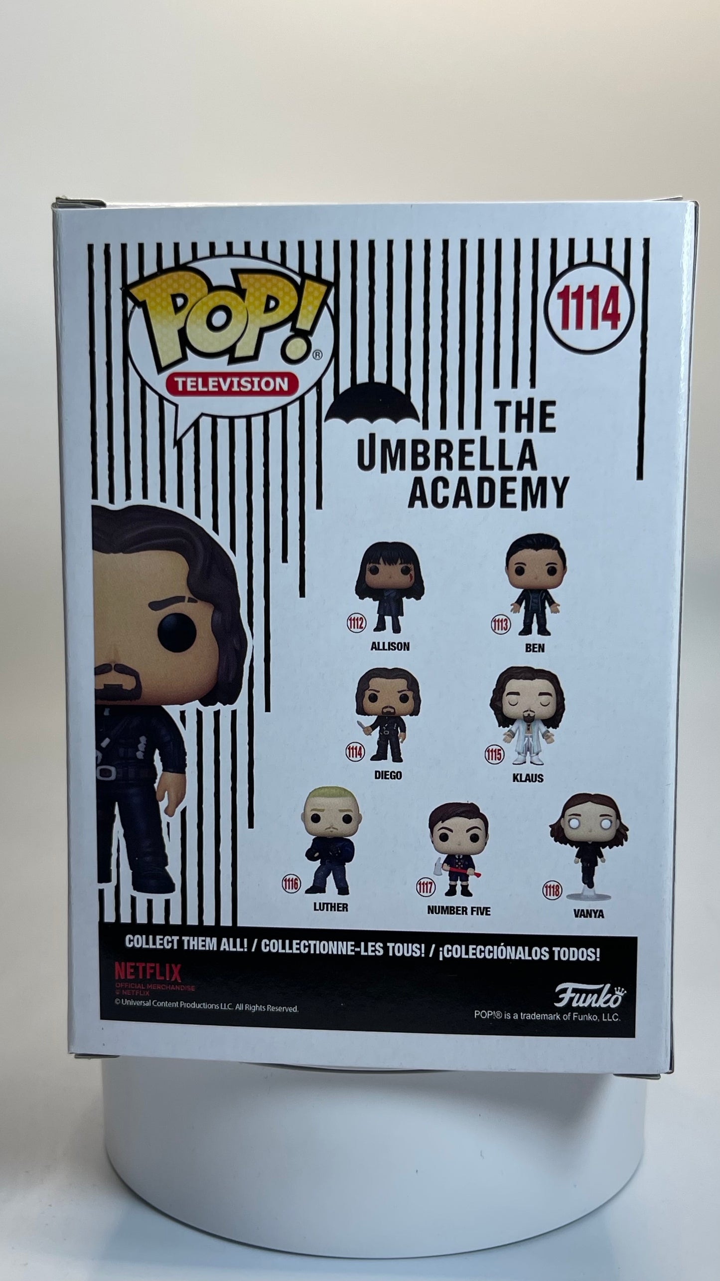 Funko Pop Television The Umbrella Academy Diego 1114
