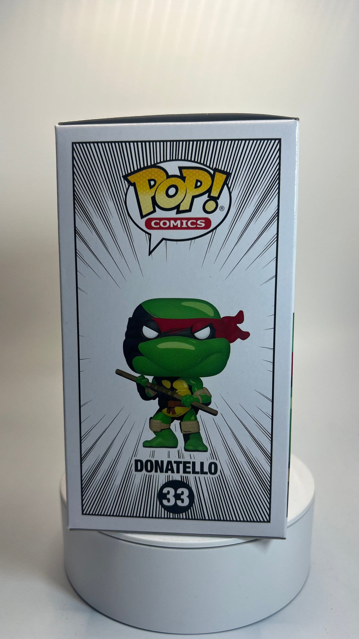 Funko Pop Comics Teenage Mutant Ninja Turtles Donatello PX Exclusive Chase 33