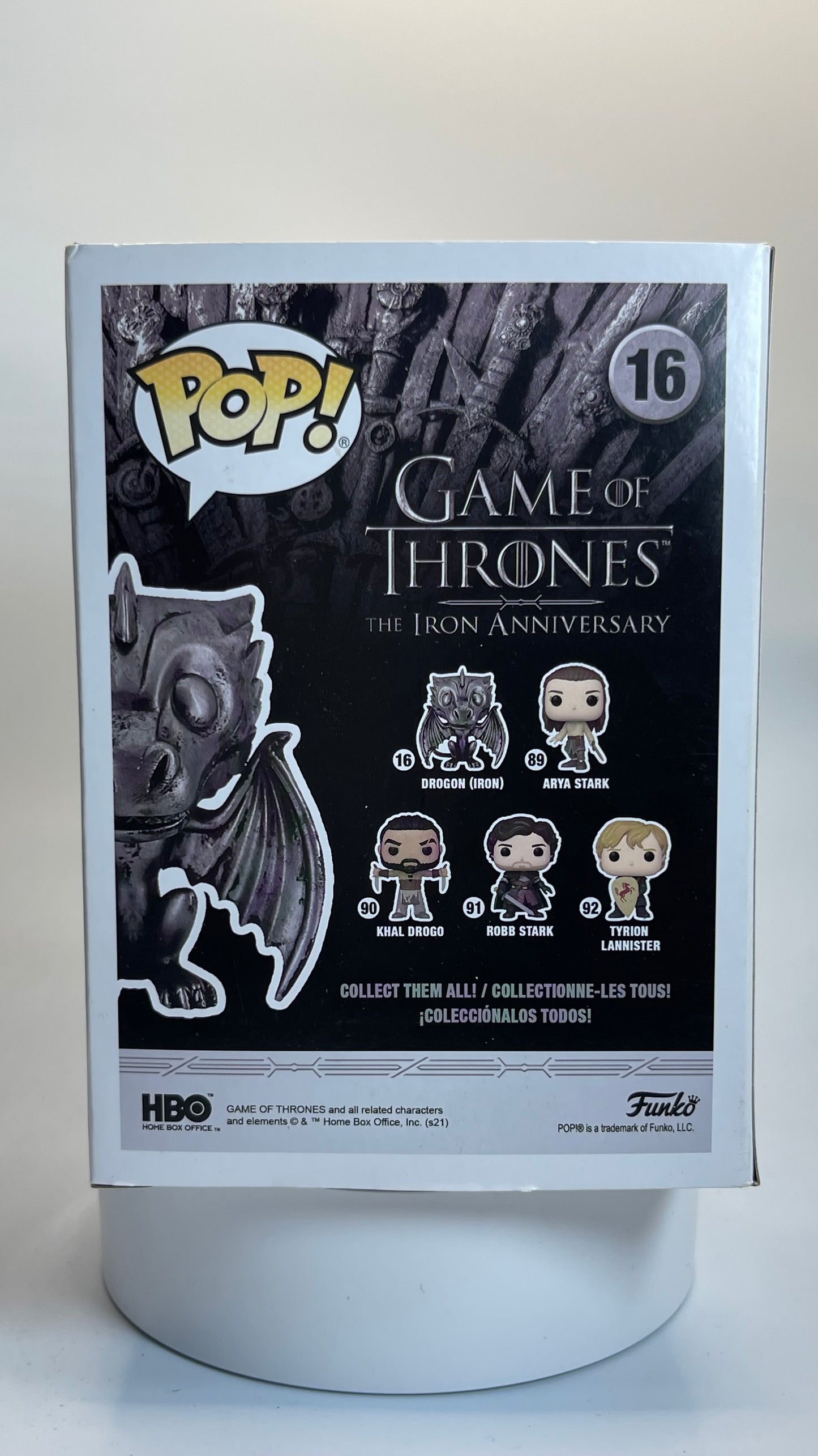 Funko Pop Television Game Of Thrones Drogon Iron 16