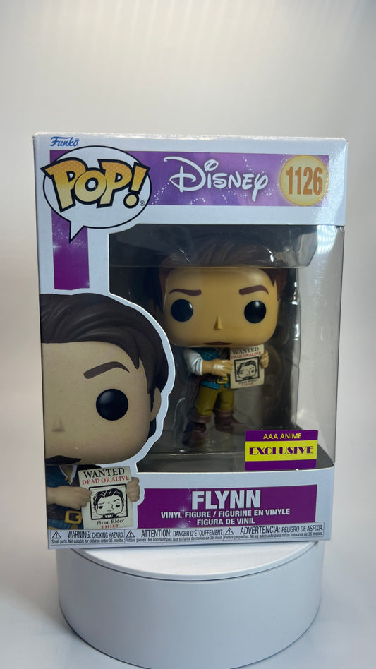 Funko Pop Disney Flynn Rider AAA Exclusive 1126