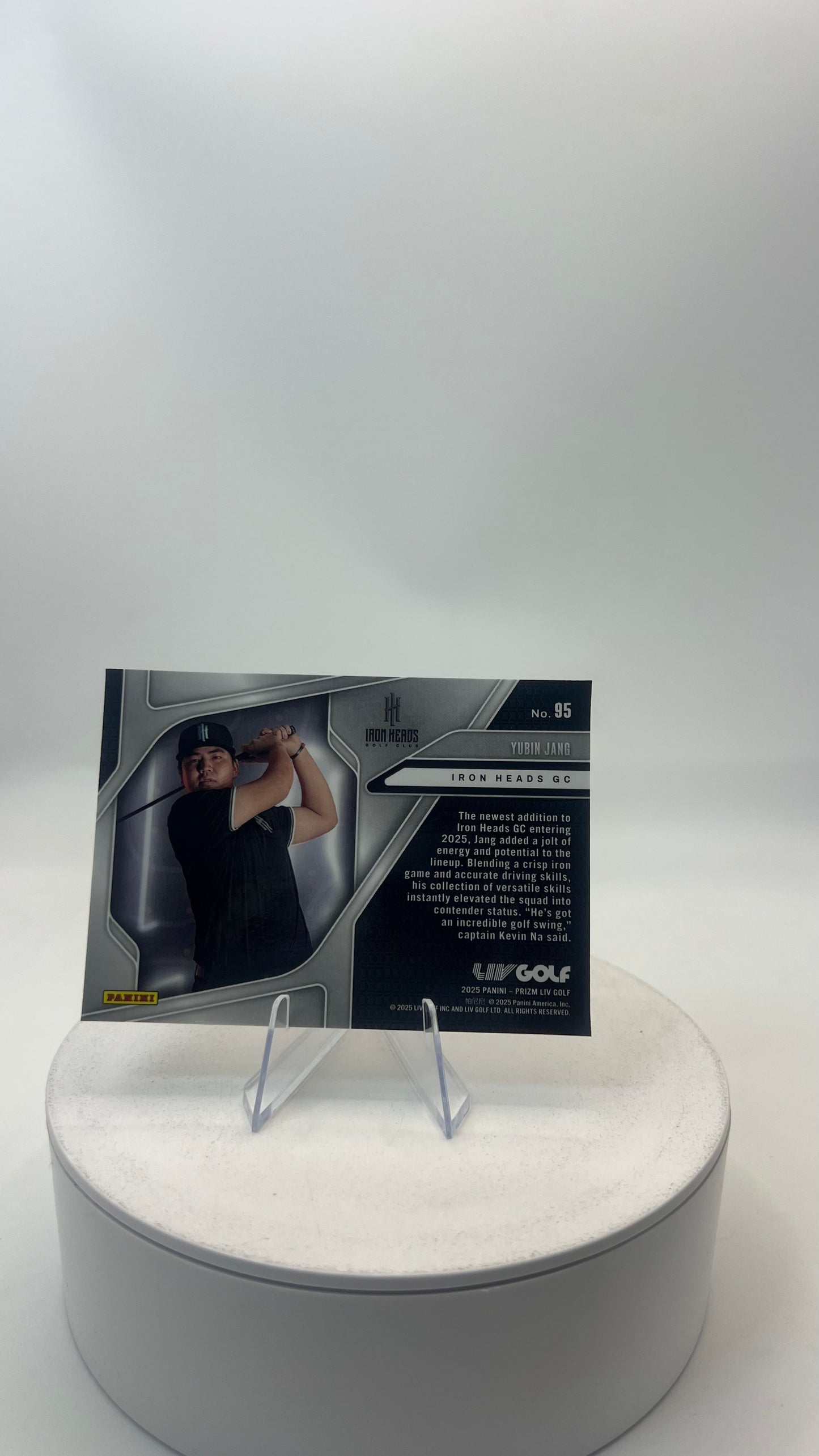 2025 Panini Prizm LIV Golf Yubin Jang #95