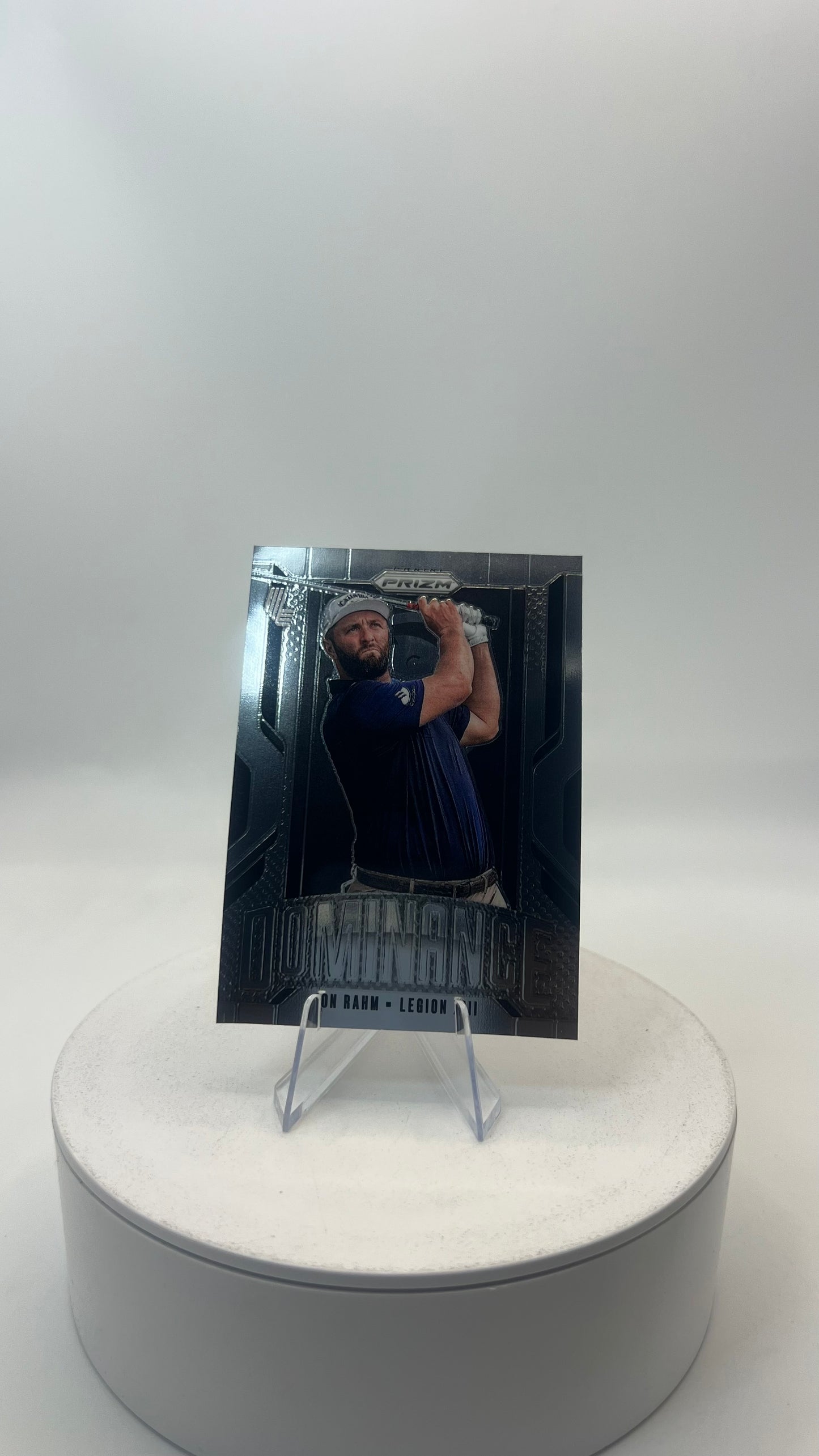 2025 Panini Prizm LIV Golf Jon Rahm #9 Silver Prizm Dominance