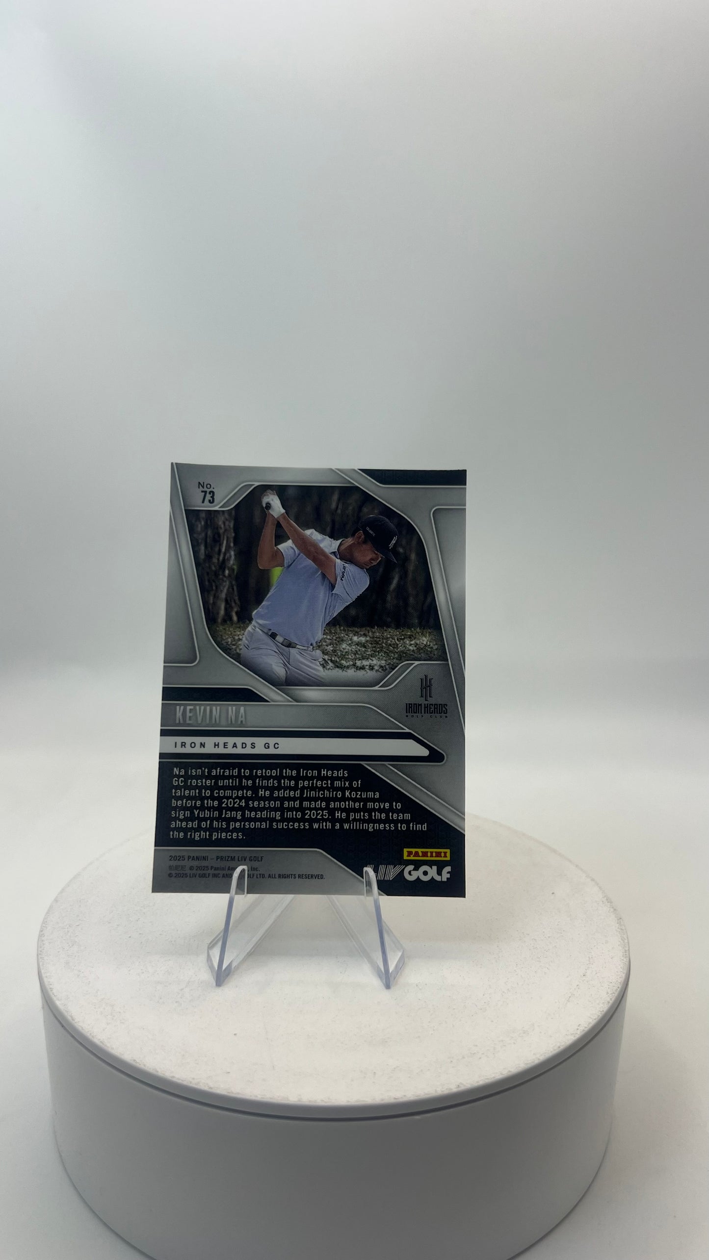 2025 Panini Prizm LIV Golf Kevin Na #73