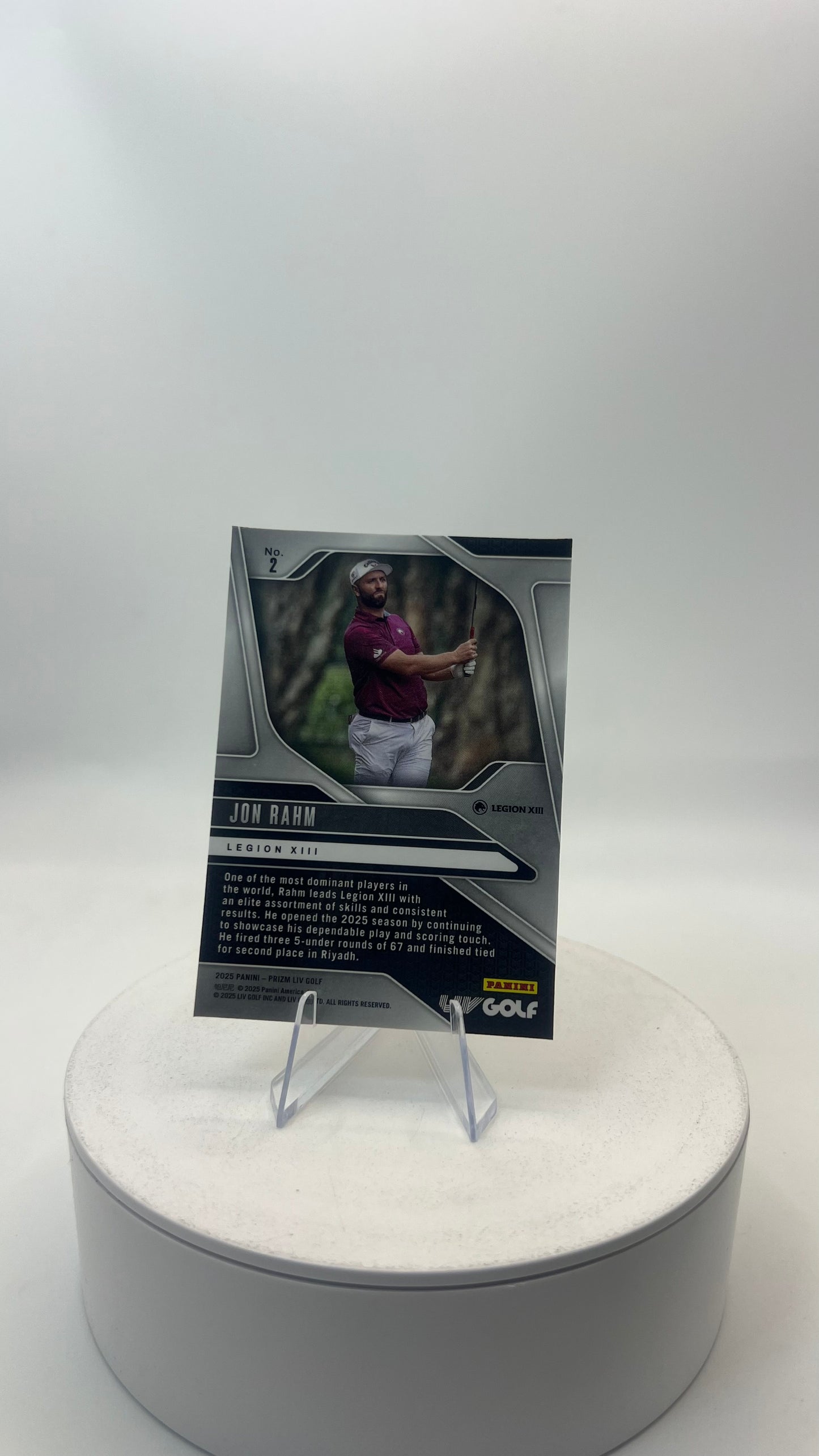 2025 Panini Prizm LIV Golf Jon Rahm #2