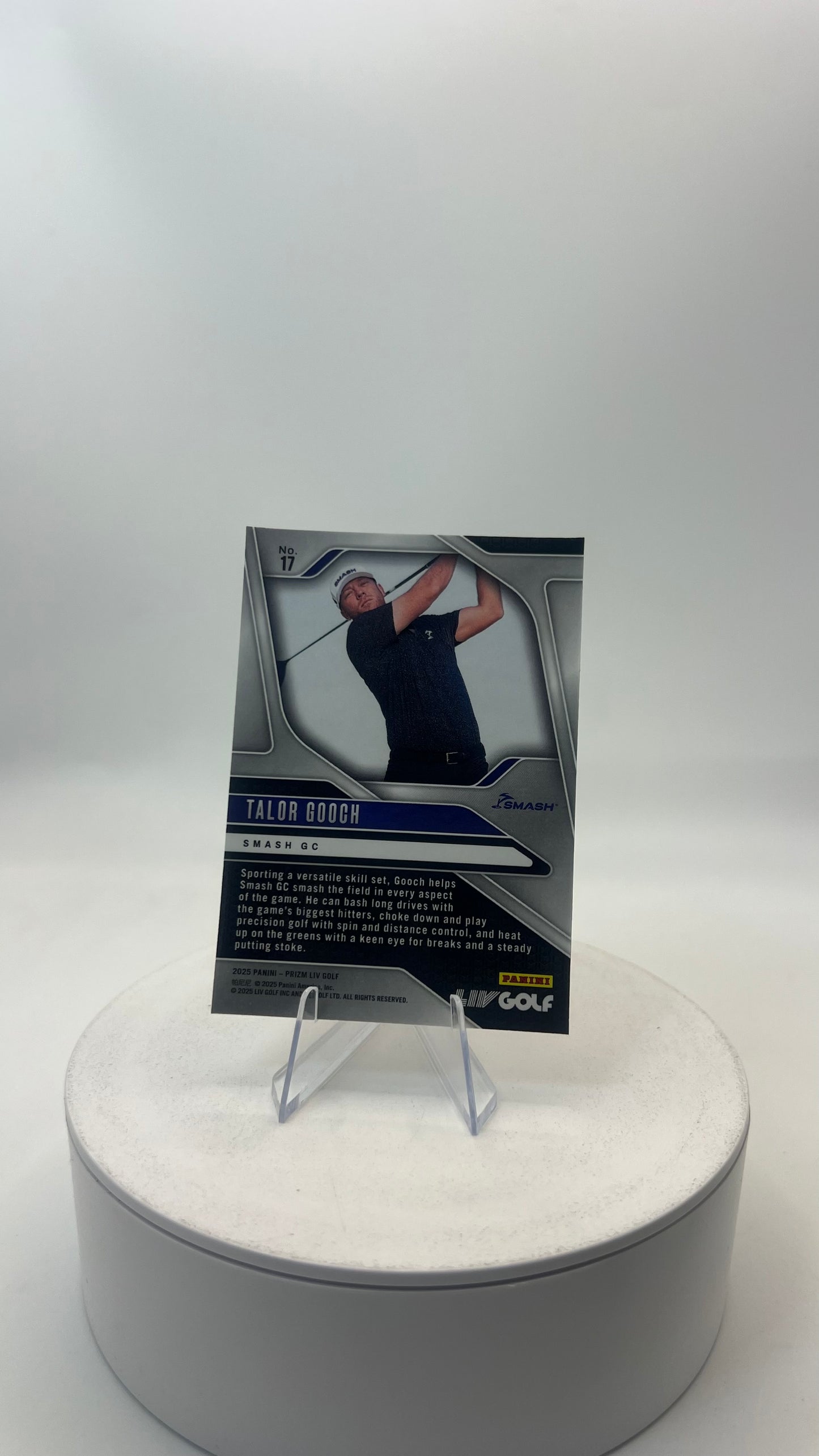 2025 Panini Prizm LIV Golf Talor Gooch #17