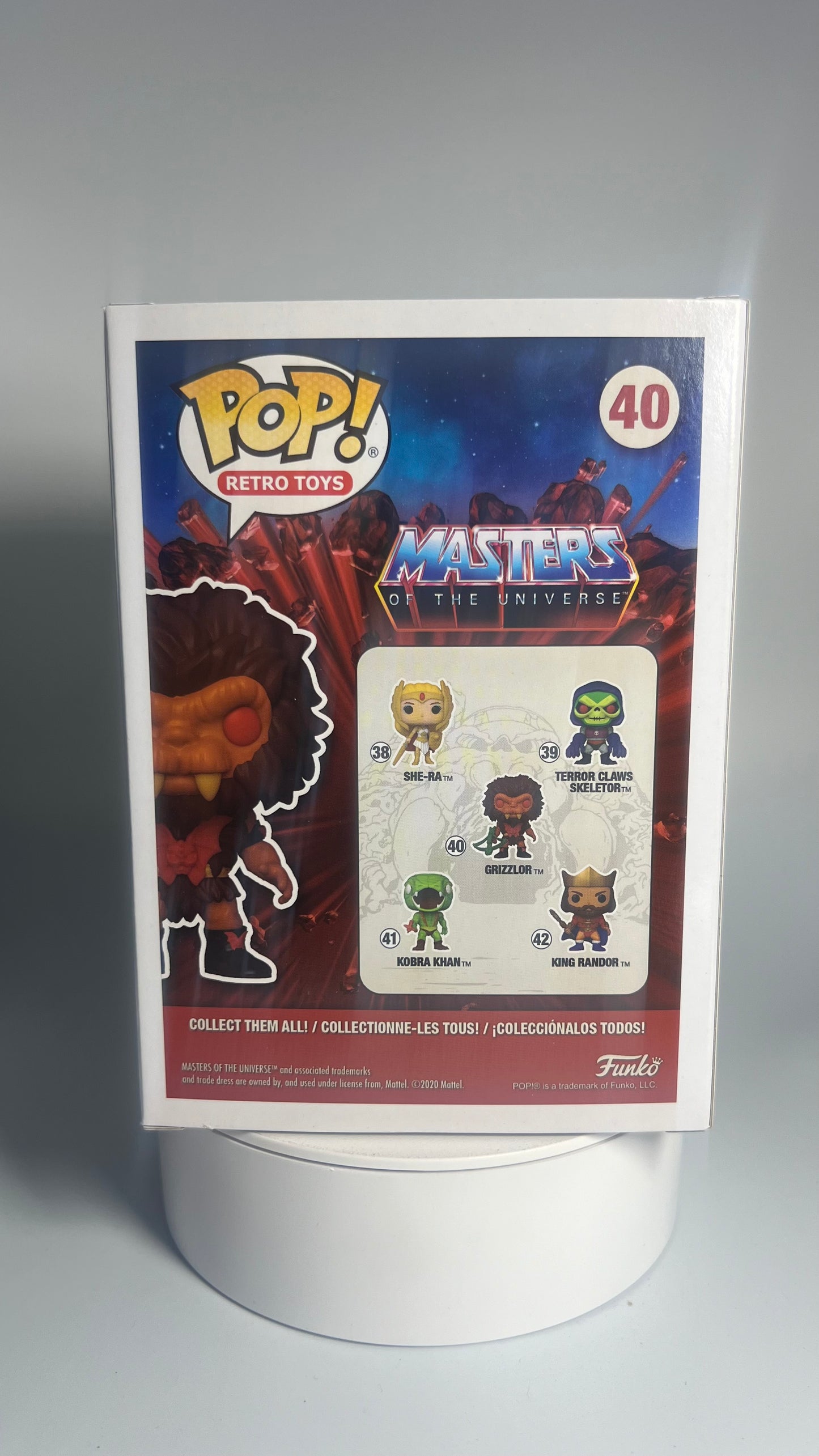 Funko Pop Retro Toys Masters Of The Universe Grizzlor 40