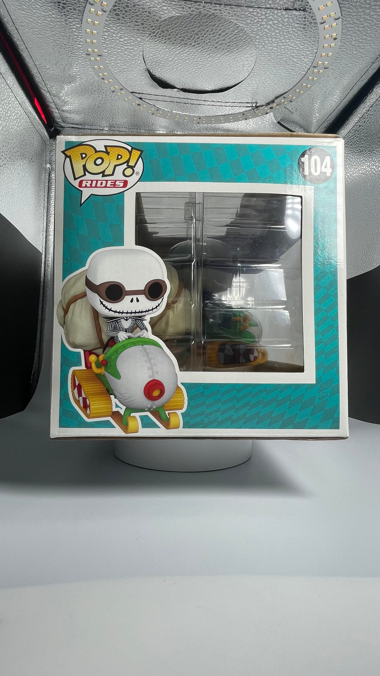 Funko Pop Rides Disney Nightmare Before Christmas Jack Skellington In Snowmobile 104