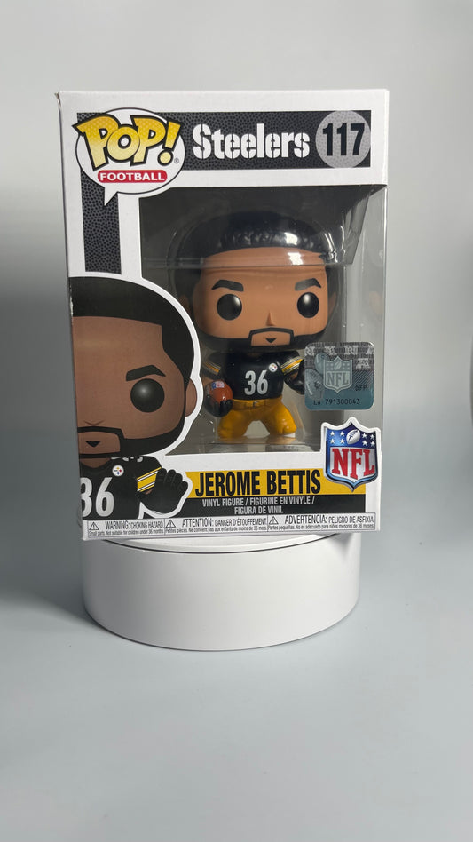 Funko Pop Football Steelers Jerome Bettis 117