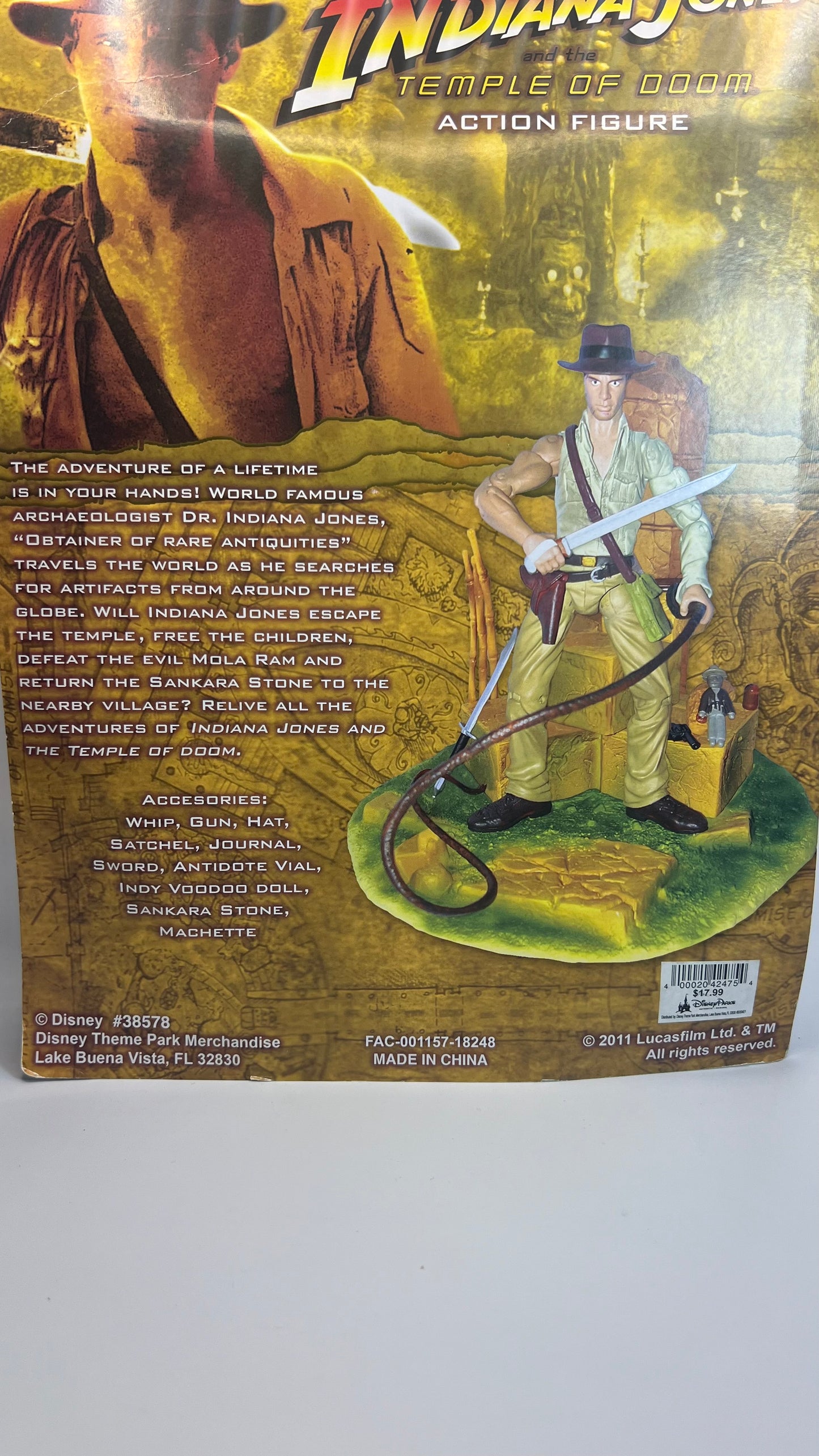Disney World Indiana Jones And The Temple Of Doom Disney Parks Exclusive