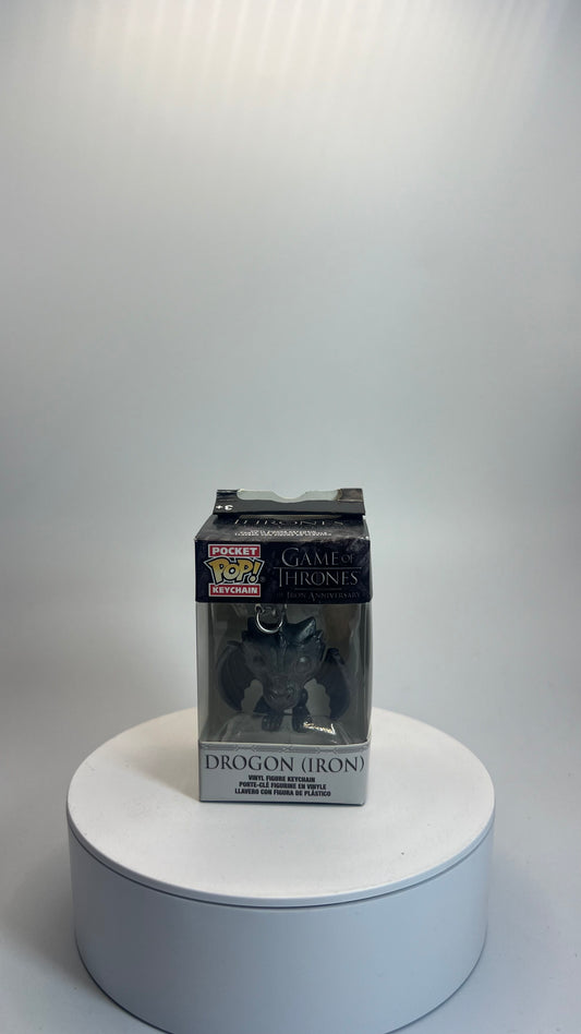 Funko Pop Keychain Game Of Thrones Drogon (Iron)