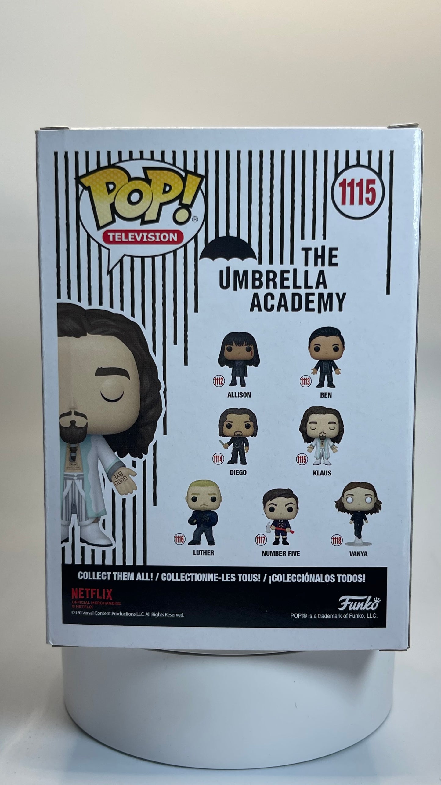 Funko Pop Television The Umbrella Academy Klaus 1115