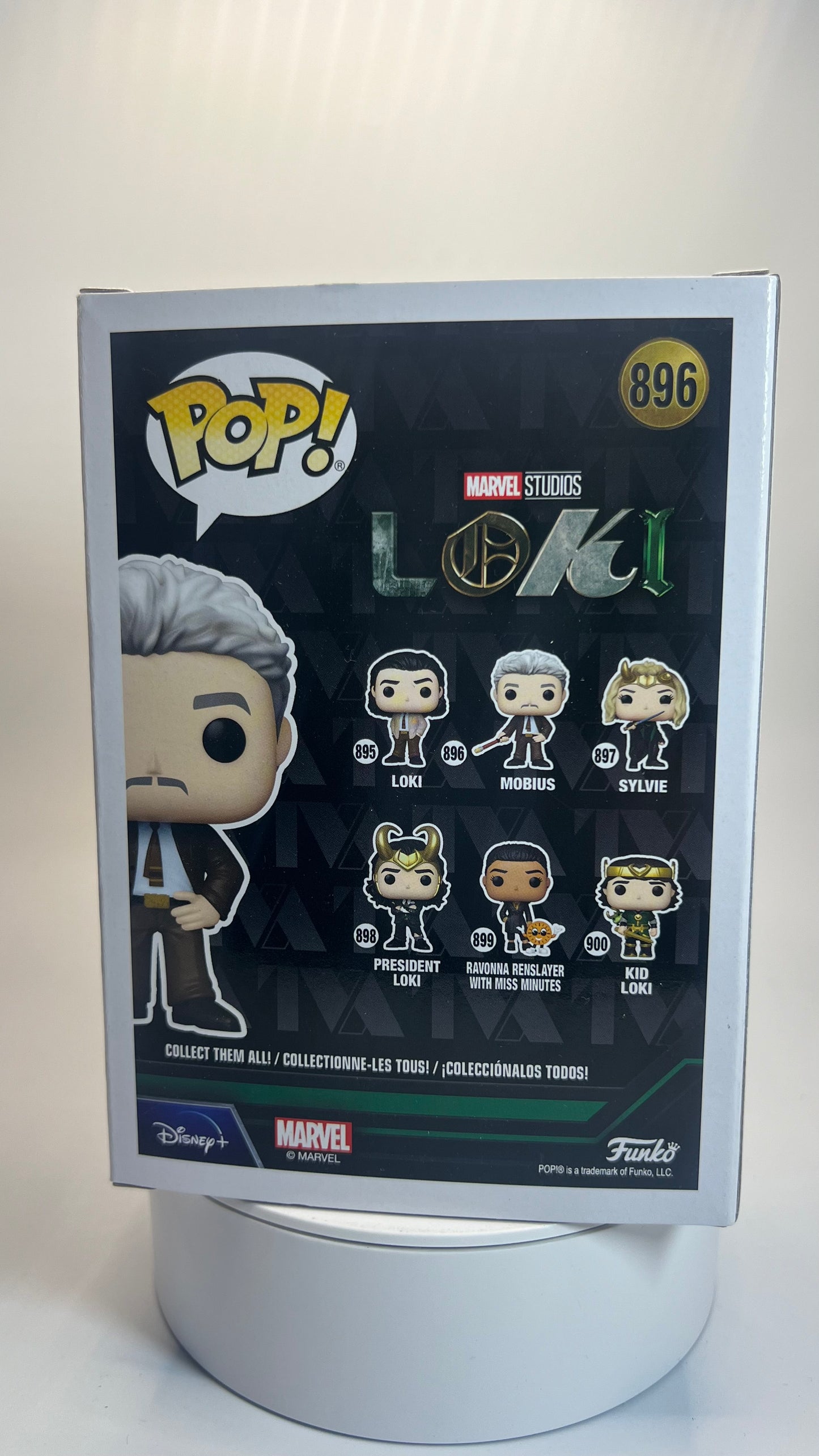 Funko Pop Marvel Studios Loki Mobius 896