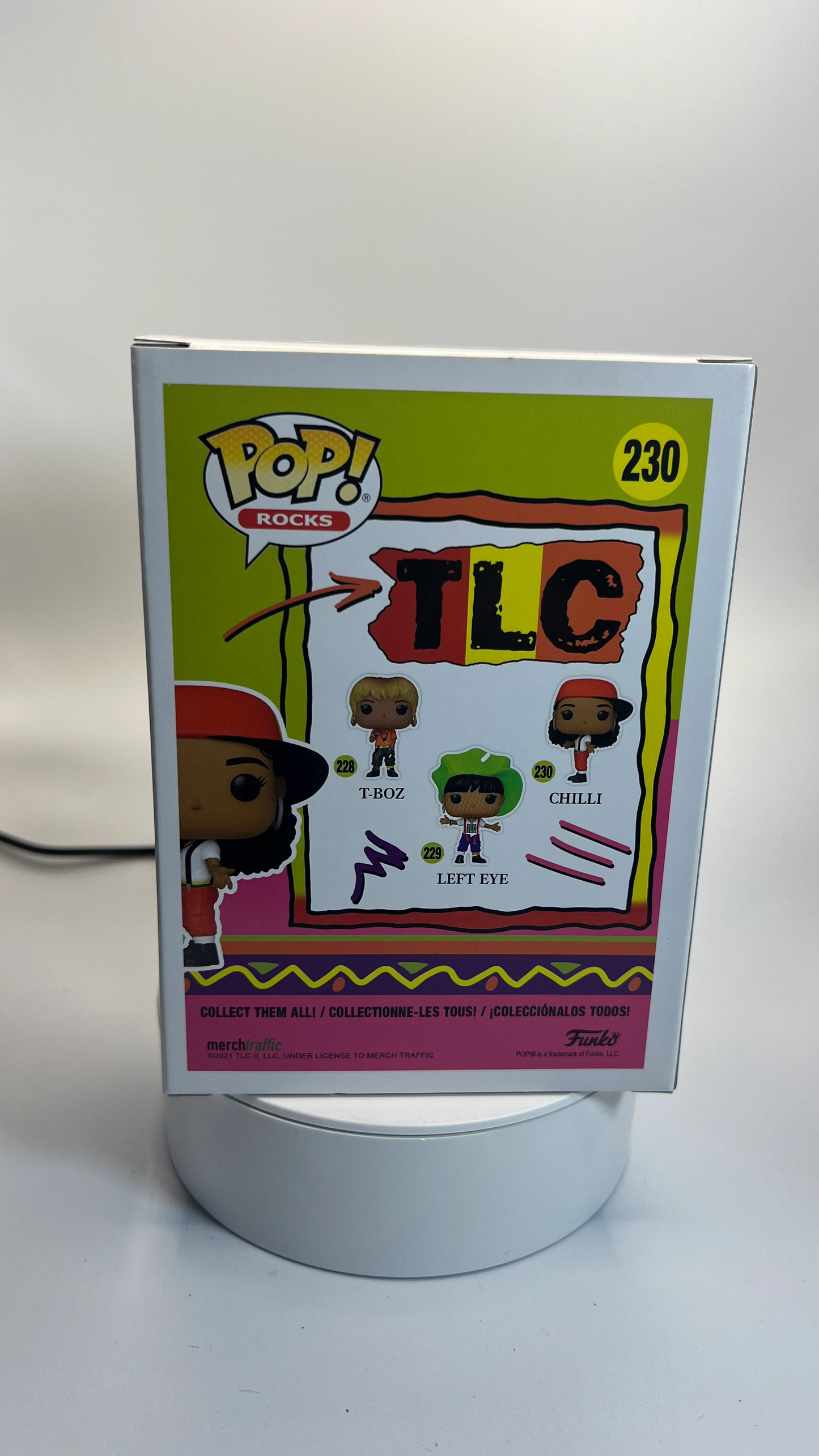 Funko Pop Rocks TLC Chilli 230