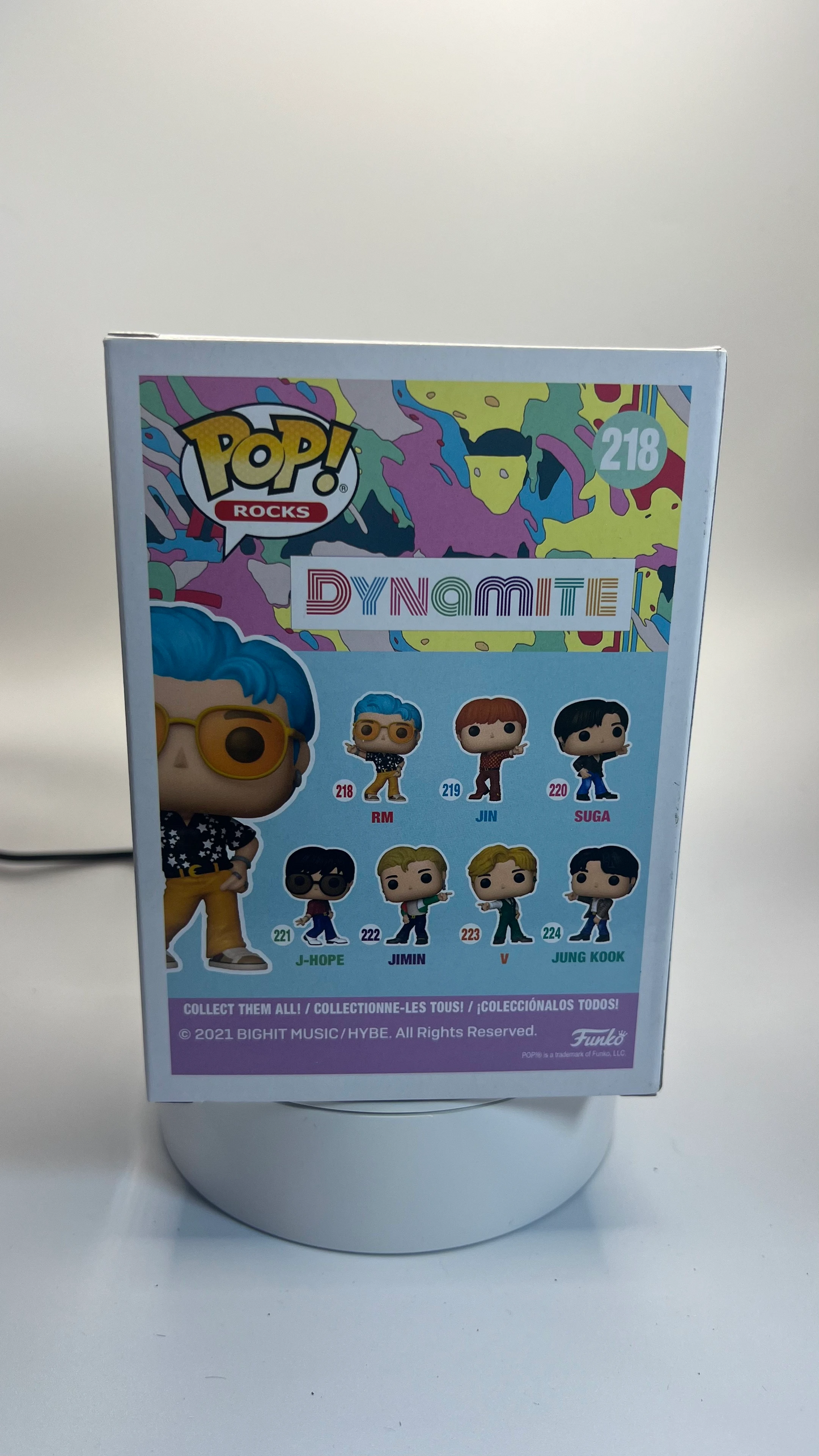 Funko Pop Rocks BTS RM 218