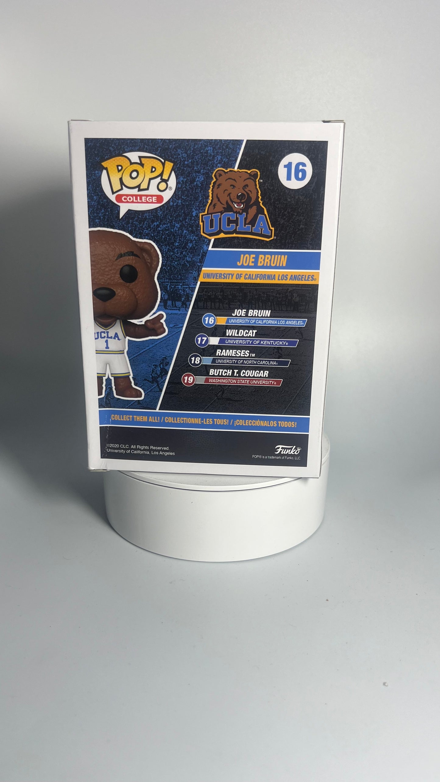 Funko Pop College UCLA Joe Bruin 16