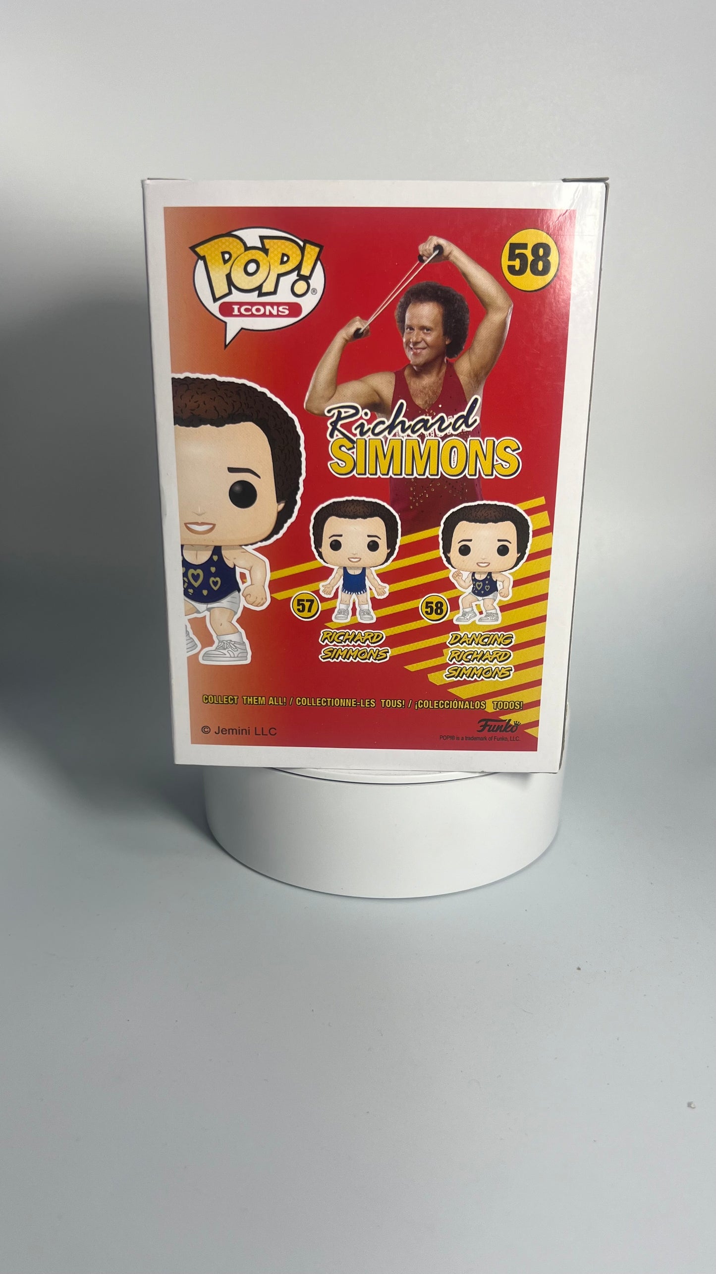 Funko Pop Icons RIchard Simmons Dancing Richard Simmons 58