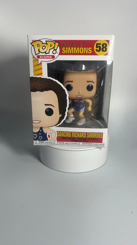 Funko Pop Icons RIchard Simmons Dancing Richard Simmons 58