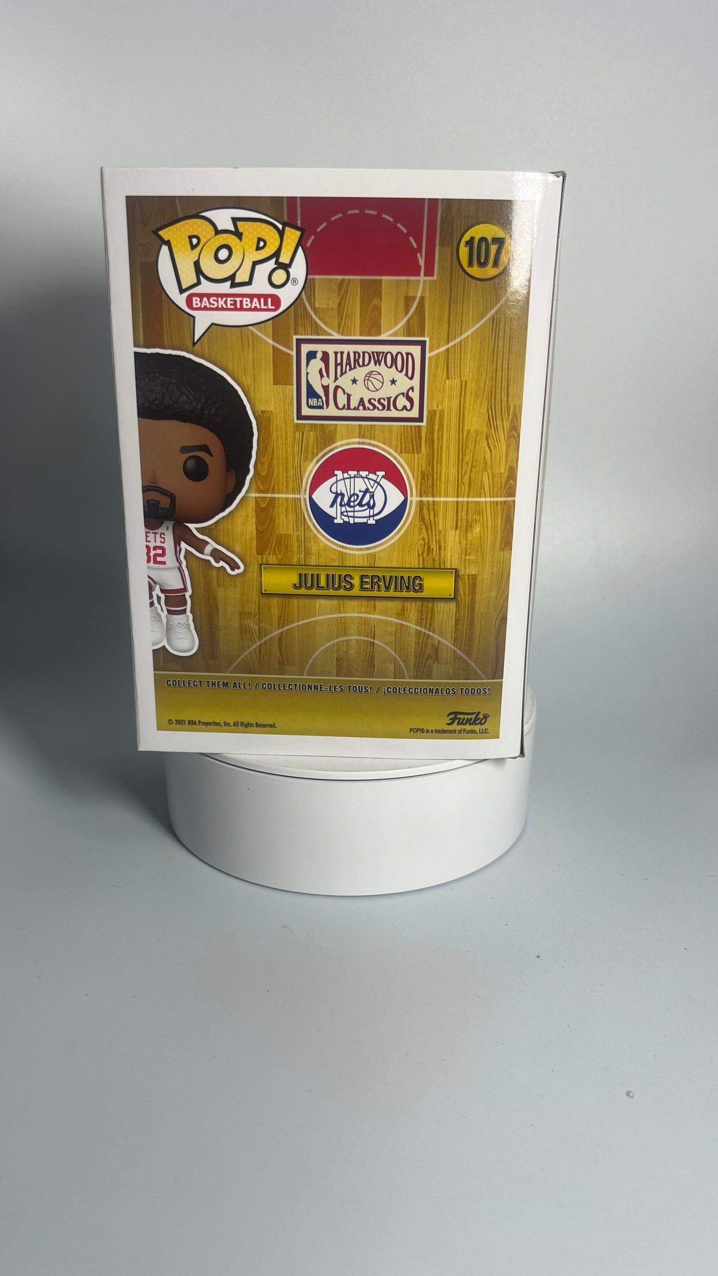 Funko Pop Basketball New York Nets Julius Erving 107