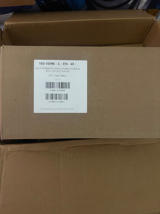 Pokemon Prismatic Evolution Surprise Box CASE (6 Boxes) Factory Sealed