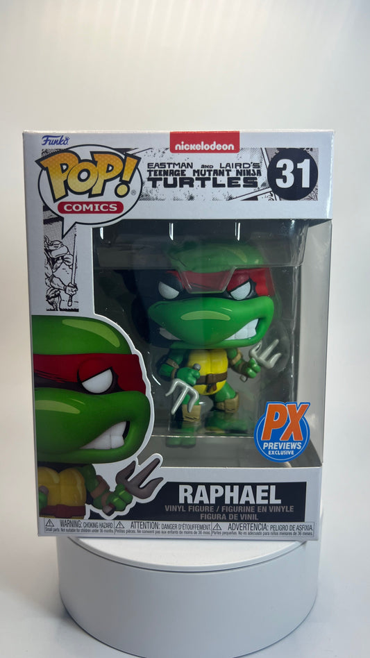 Funko Pop Comics Teenage Mutant Ninja Turtles Raphael PX Exclusive 31