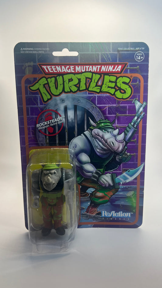Super 7 Teenage Mutant Ninja Turtles RockSteady