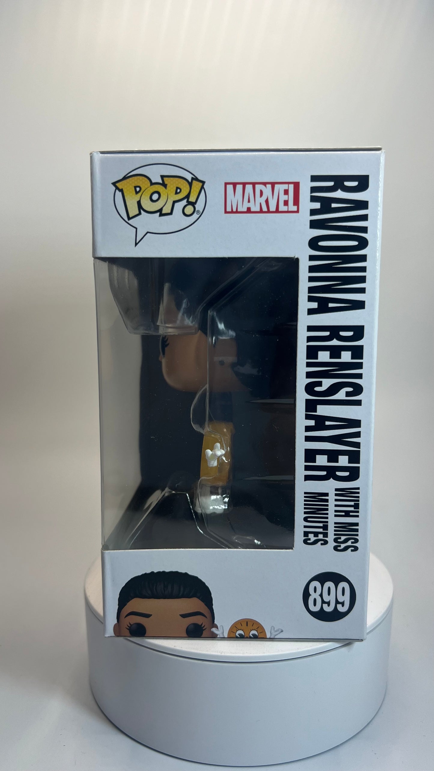 Funko Pop Marvel Studios Loki Ravonna Renslayer With Miss Minutes 899