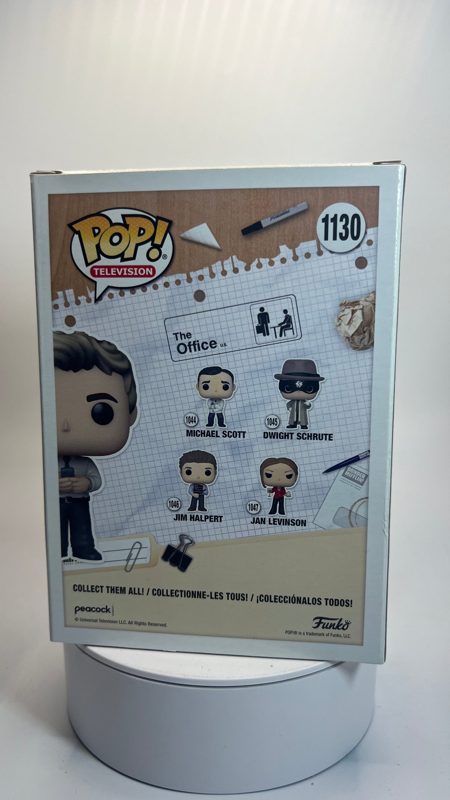 Funko Pop Television The Office Ryan Howard Blond Walmart Exclusive 1130