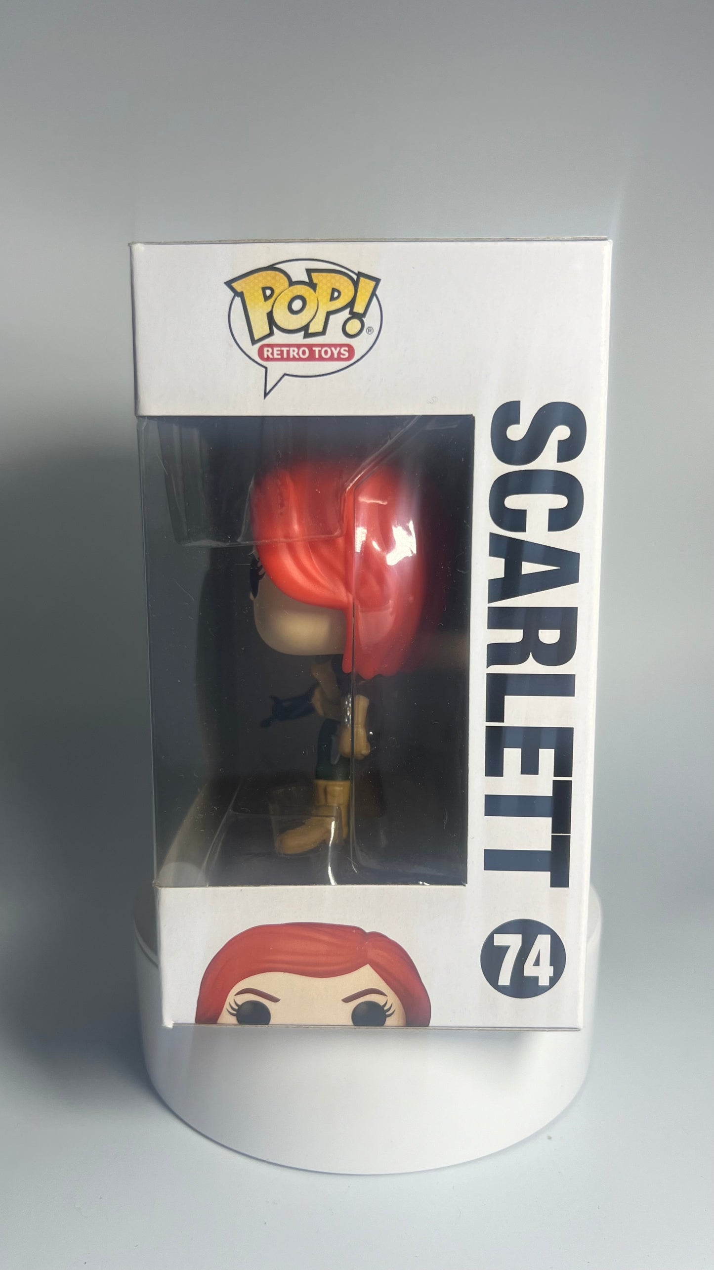 Funko Pop Retro Toys G.I. Joe Scarlett 74