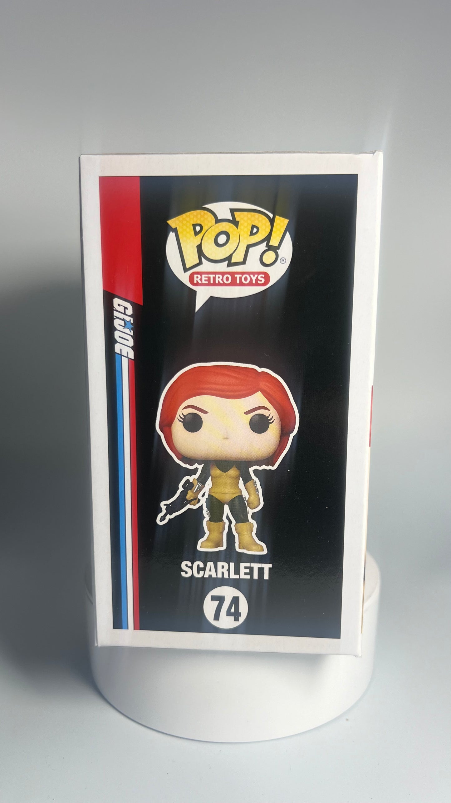 Funko Pop Retro Toys G.I. Joe Scarlett 74