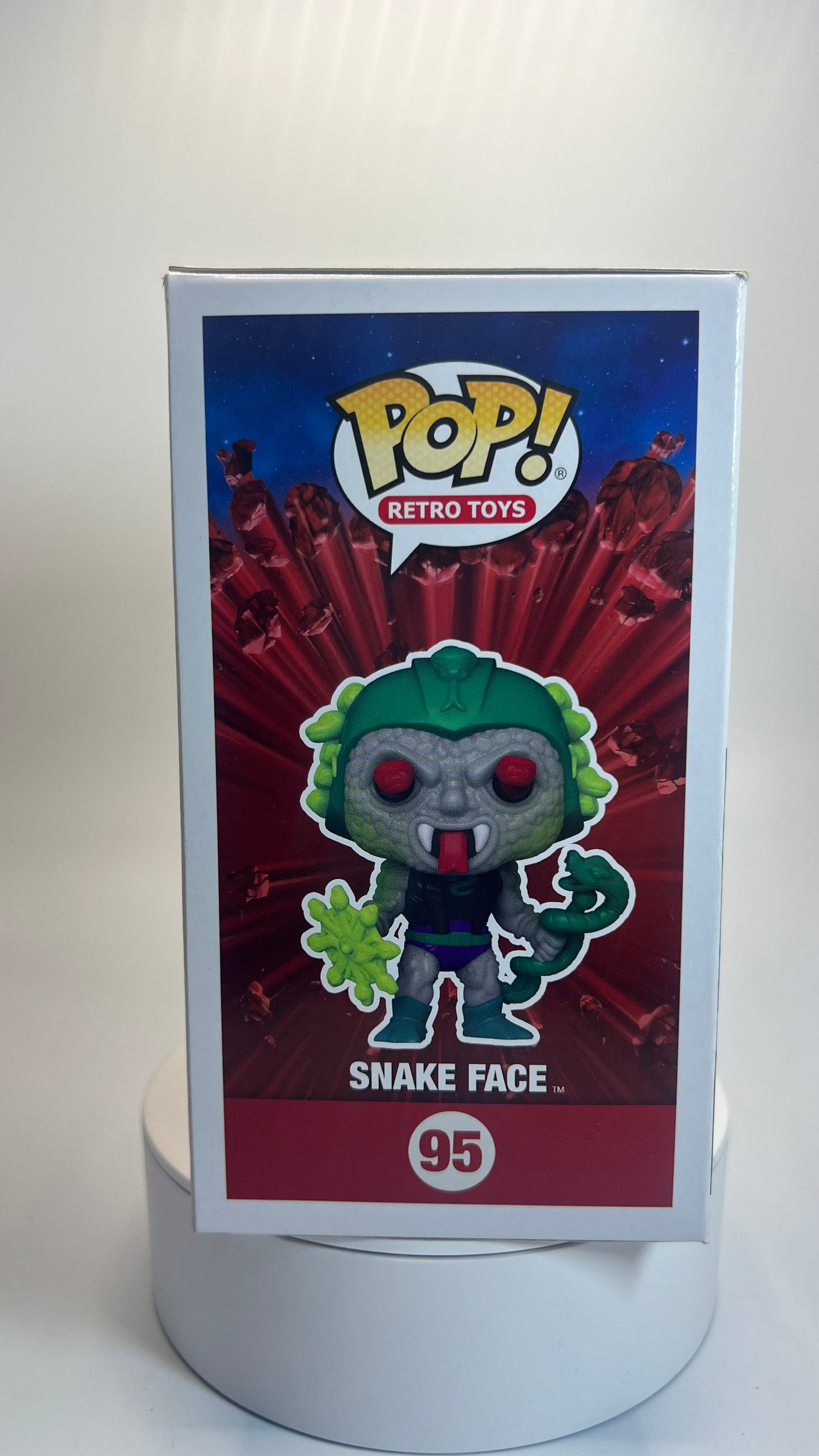 Funko Pop Retro Toys Masters Of The Universe Snake Face NYCC Exclusive 95