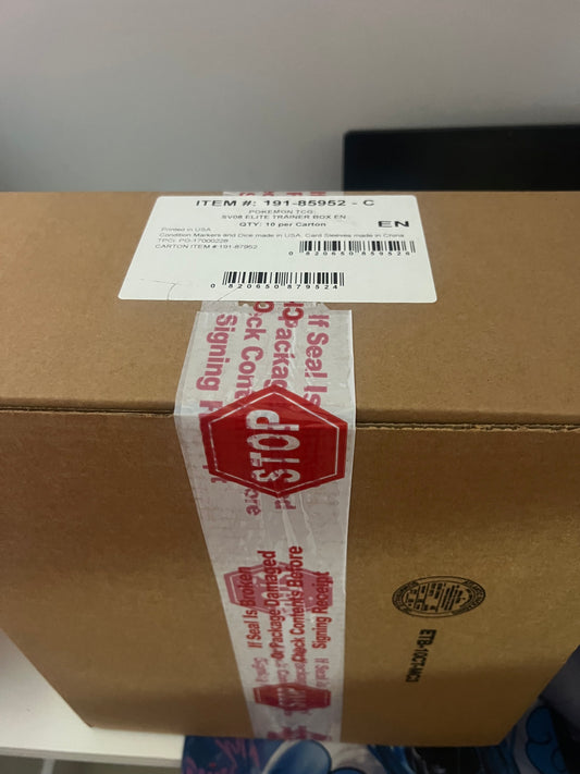 Pokemon SV08 SV Surging Sparks Elite Trainer Box New Sealed Case ETB (10)