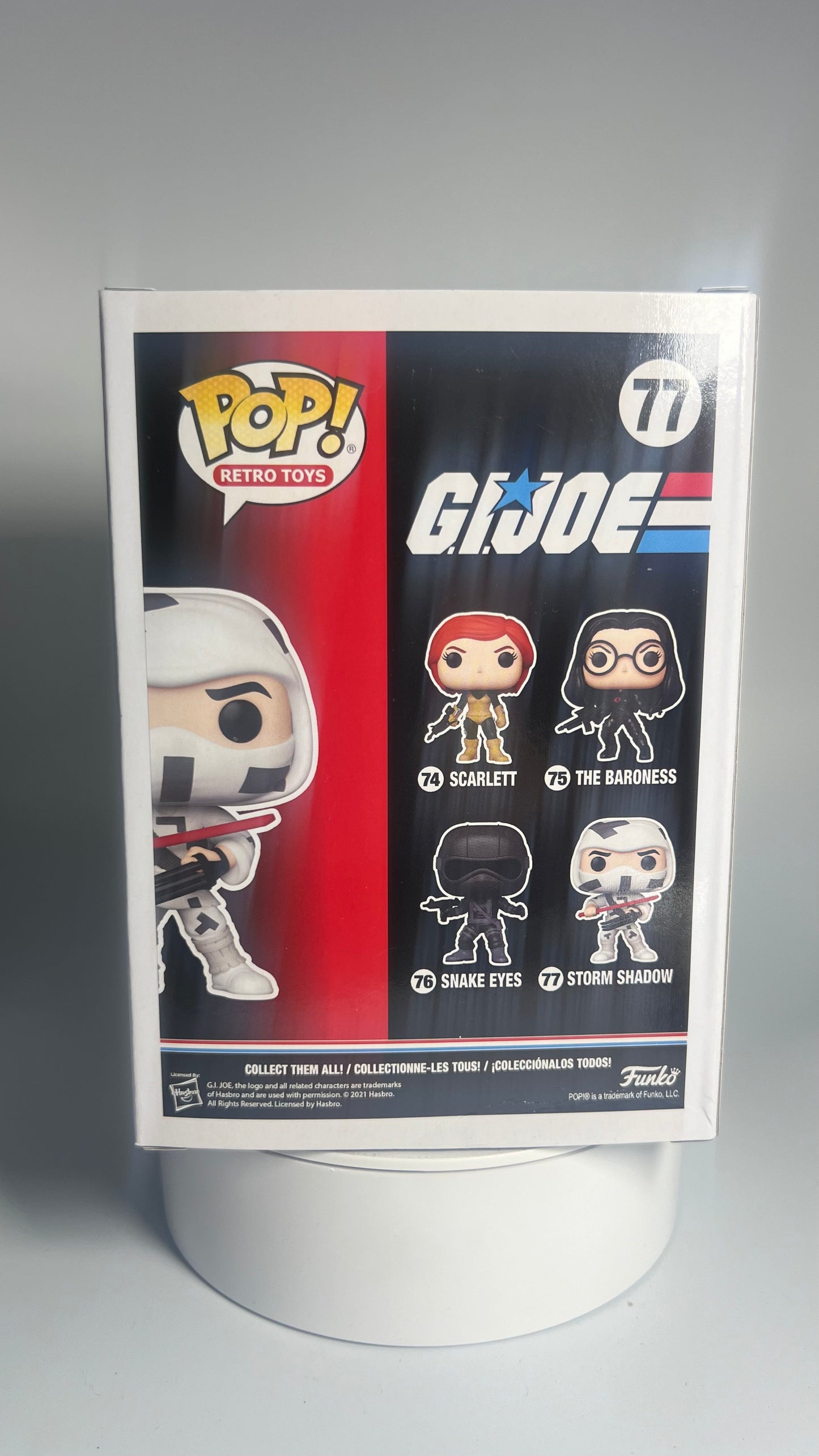 Funko Pop Retro Toys G.I. Joe Storm Shadow 77