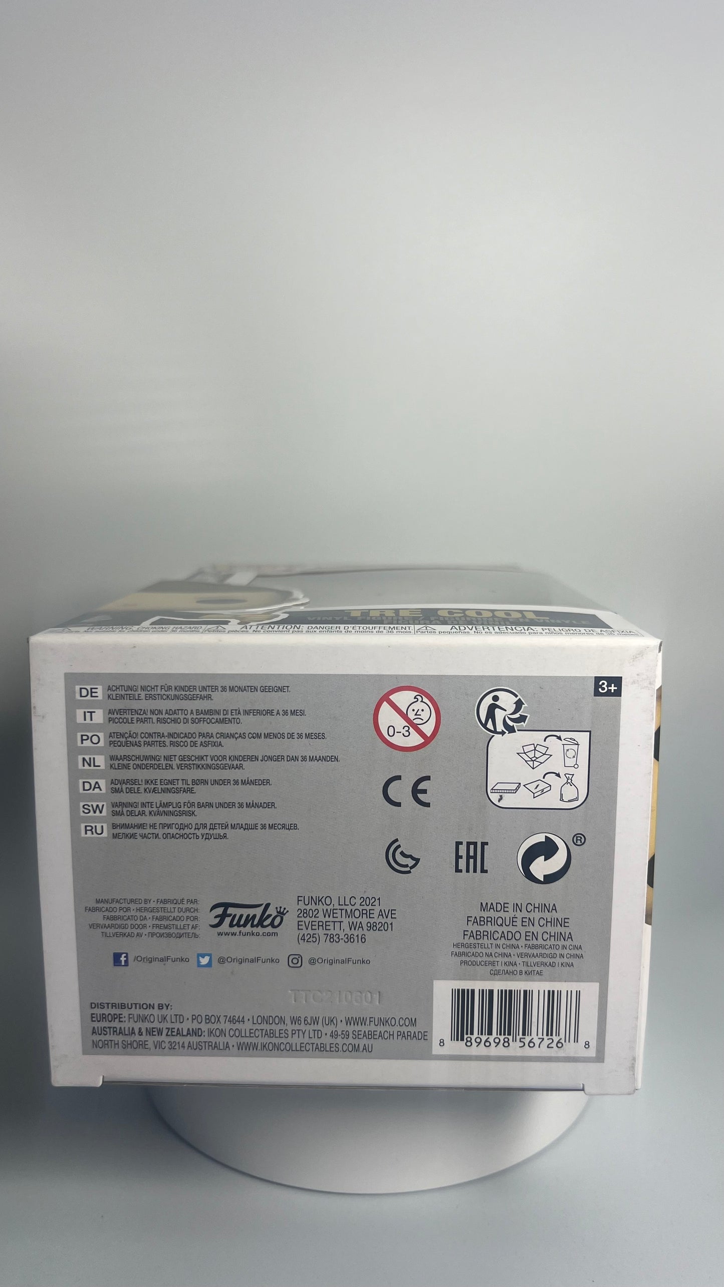 Funko Pop Rocks Green Day Tre Cool 236