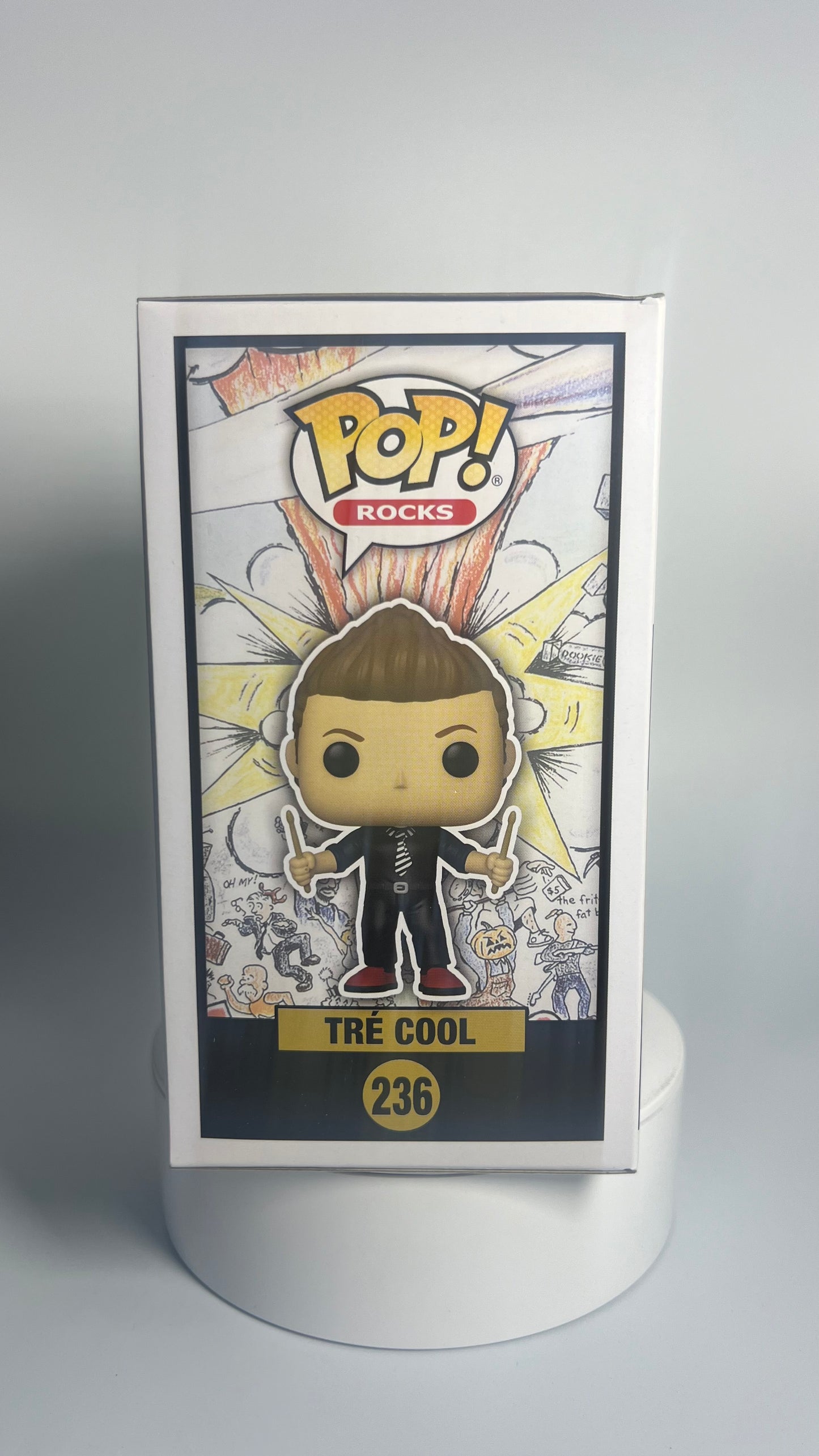 Funko Pop Rocks Green Day Tre Cool 236