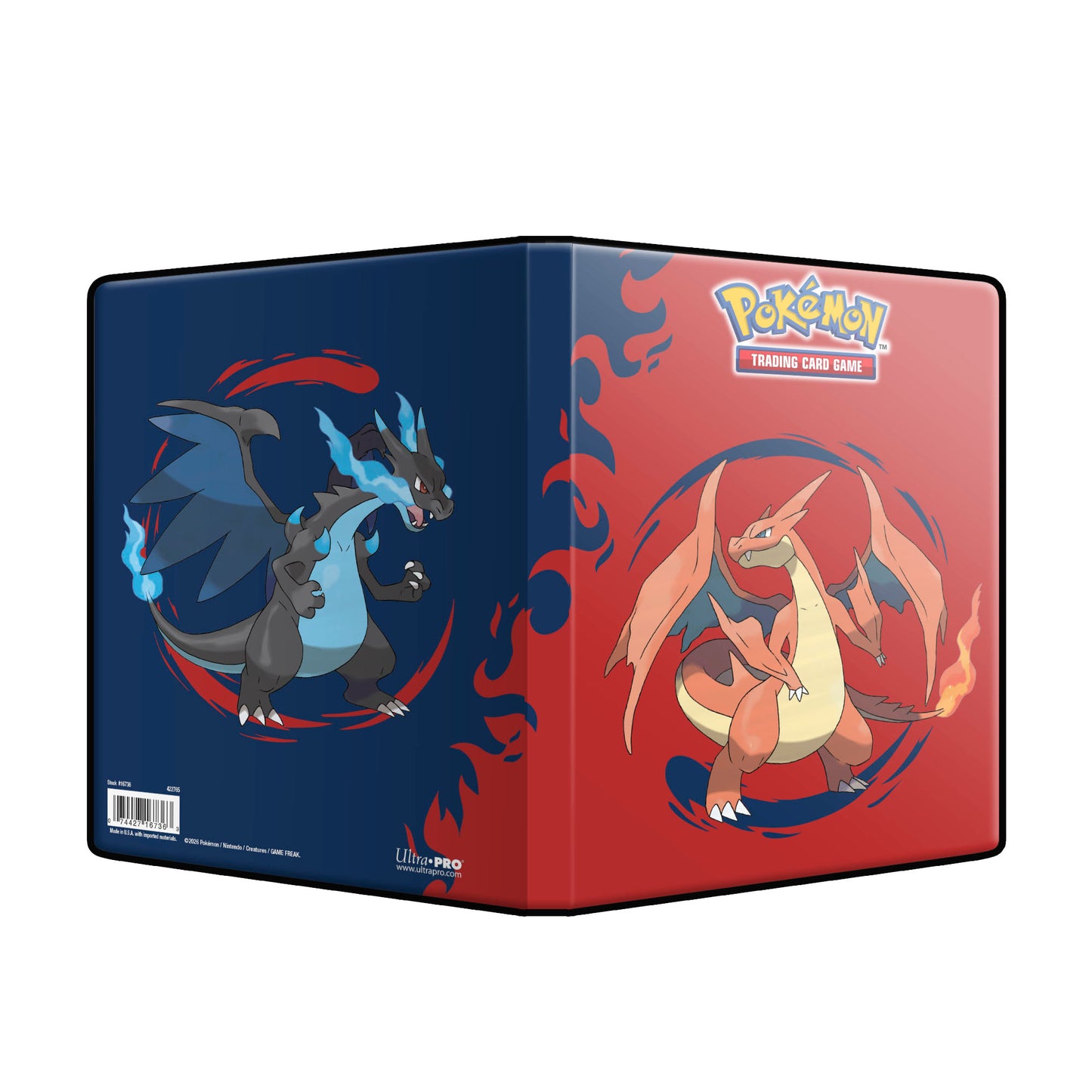 Ultra Pro 4-Pocket Portfolio - Pokemon Mega Charizard X and Y