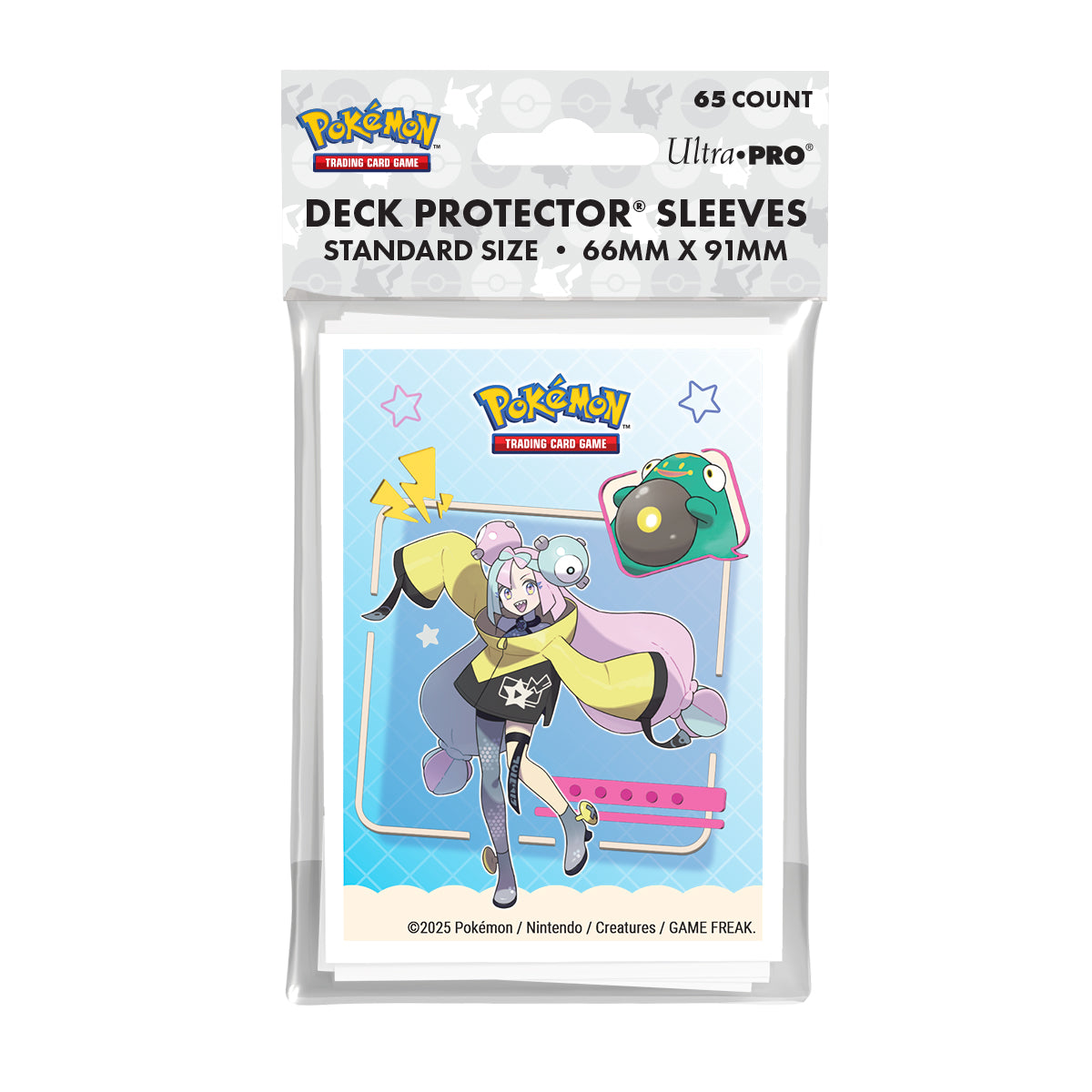 Ultra Pro Deck Protector Sleeves - Pokemon Iono & Bellibolt (65ct)