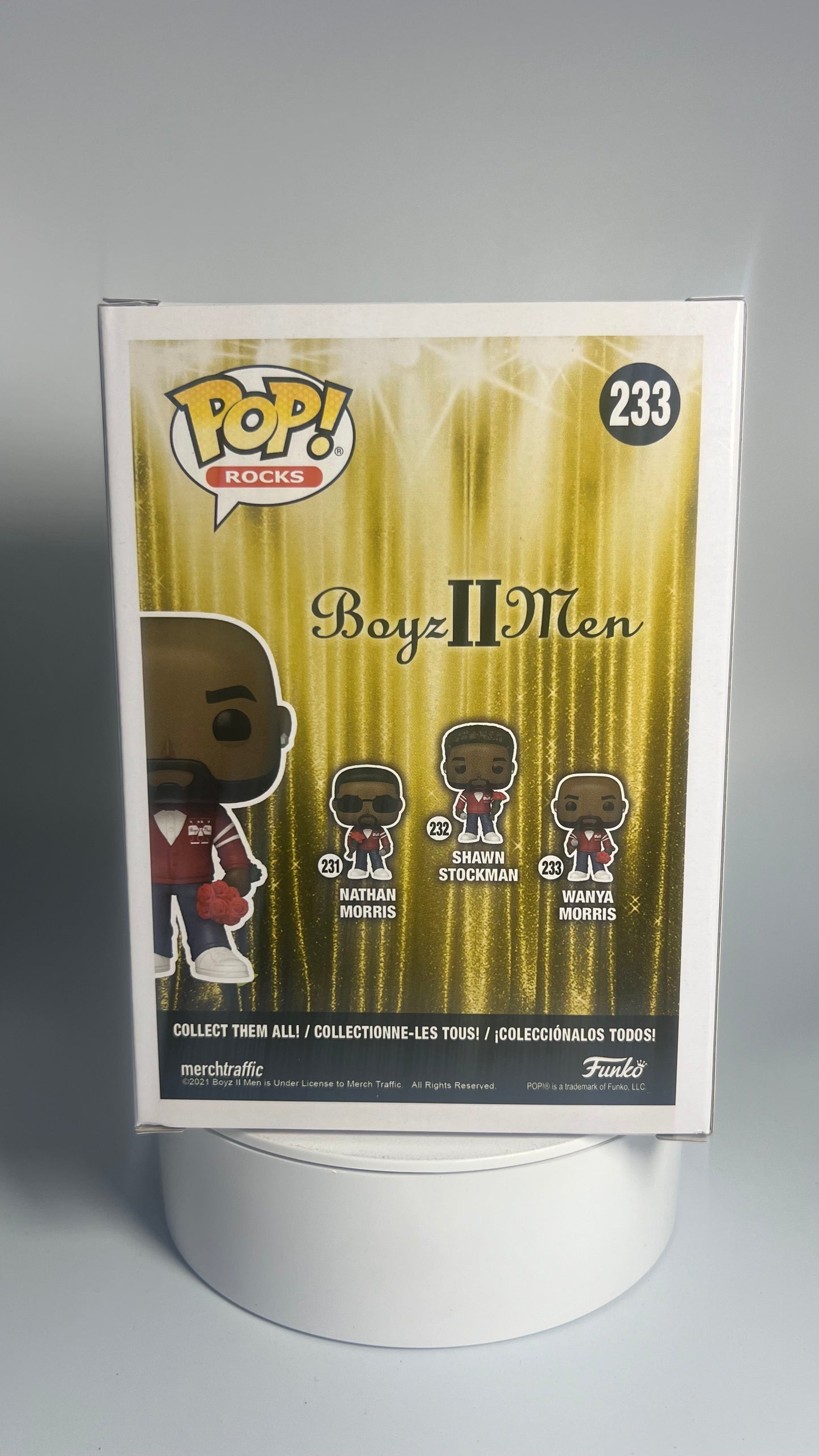 Funko Pop Rocks Boyz II Men Wanya Morris 233
