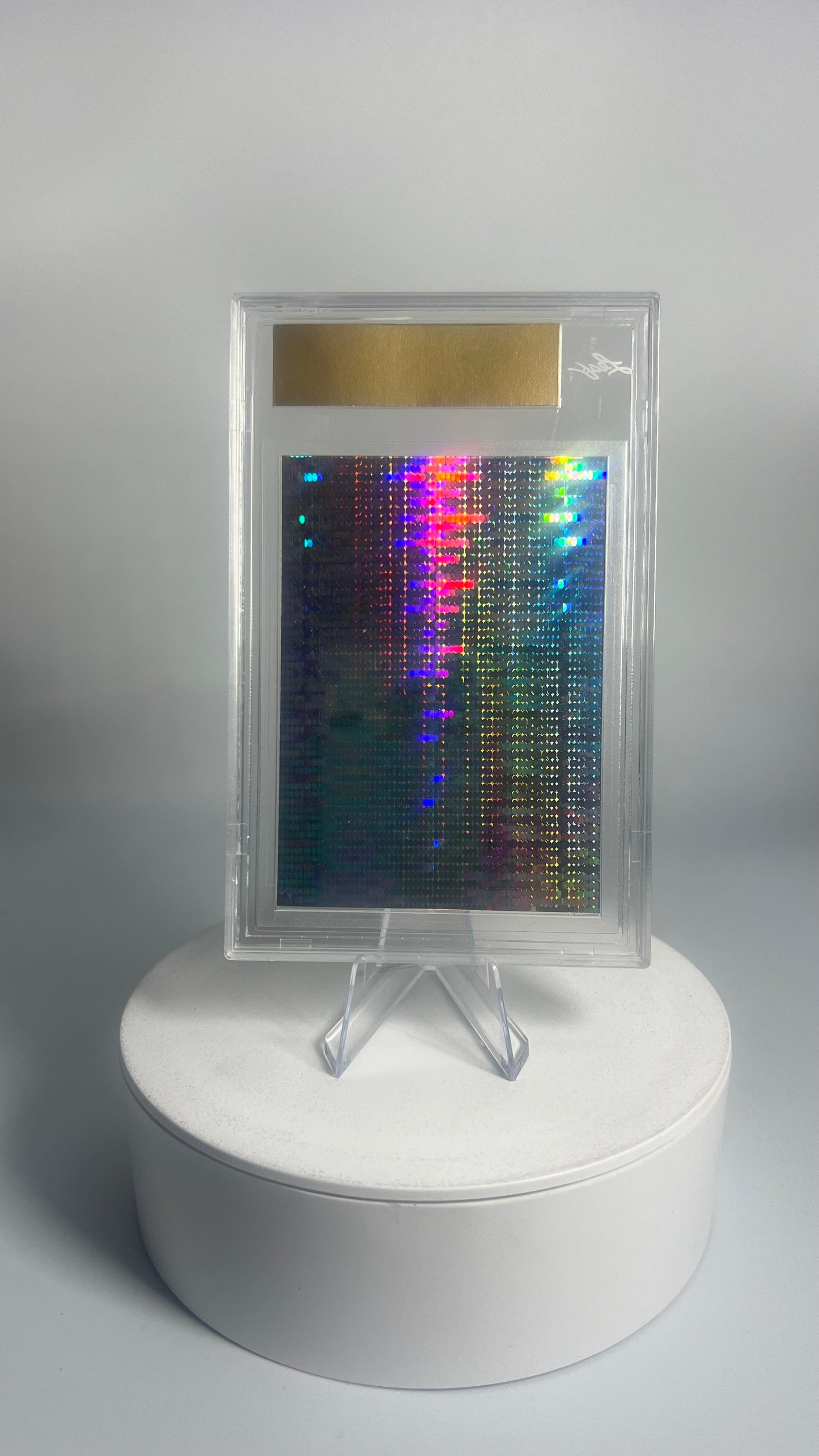 2025 Leaf Metal Draft Bound - Woody Marks AUTO 1/1 Pulsar Gold Pre-Production Proof (Slabbed)
