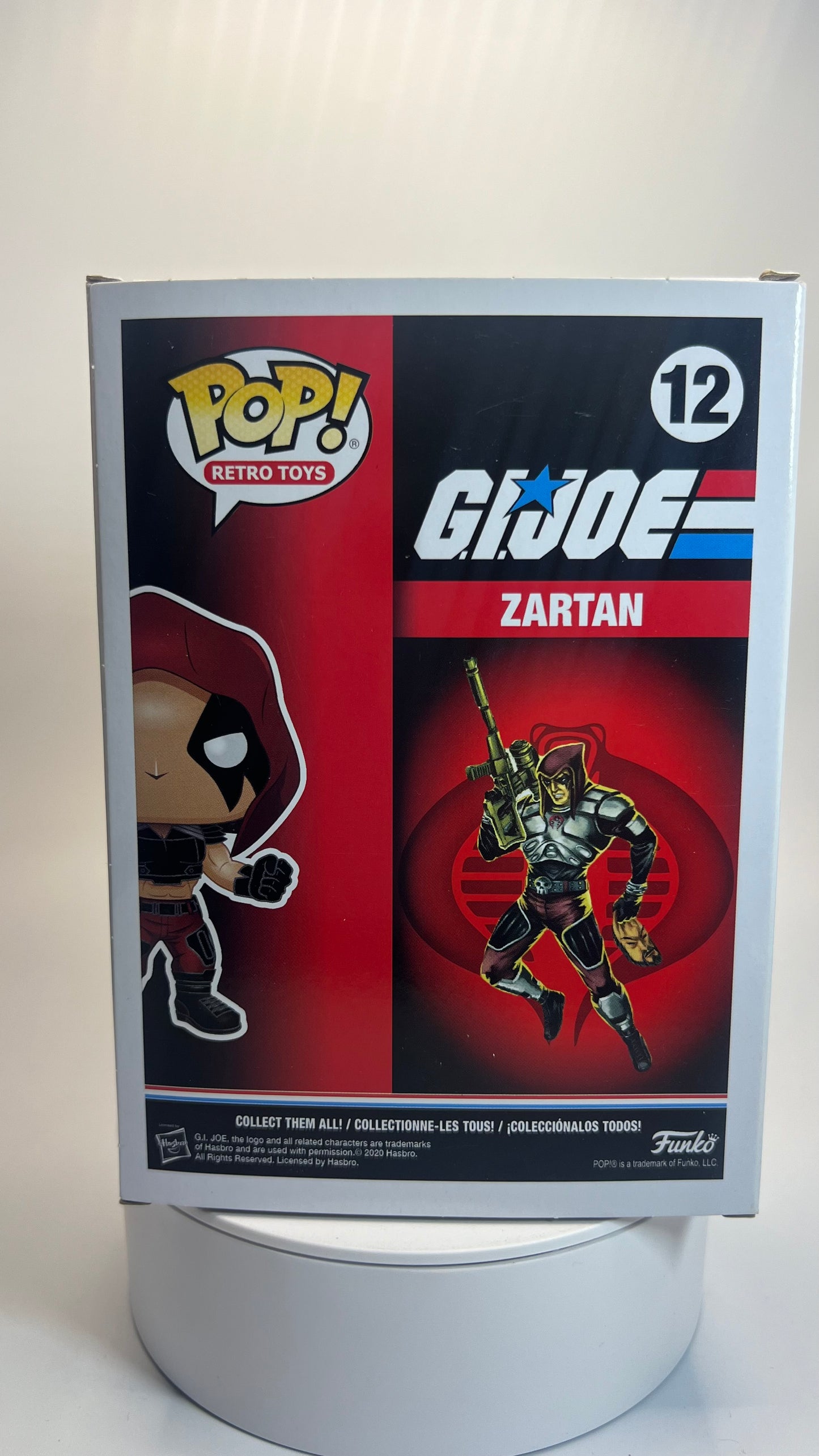 Funko Pop Retro Toys GI Joe Zartan 12