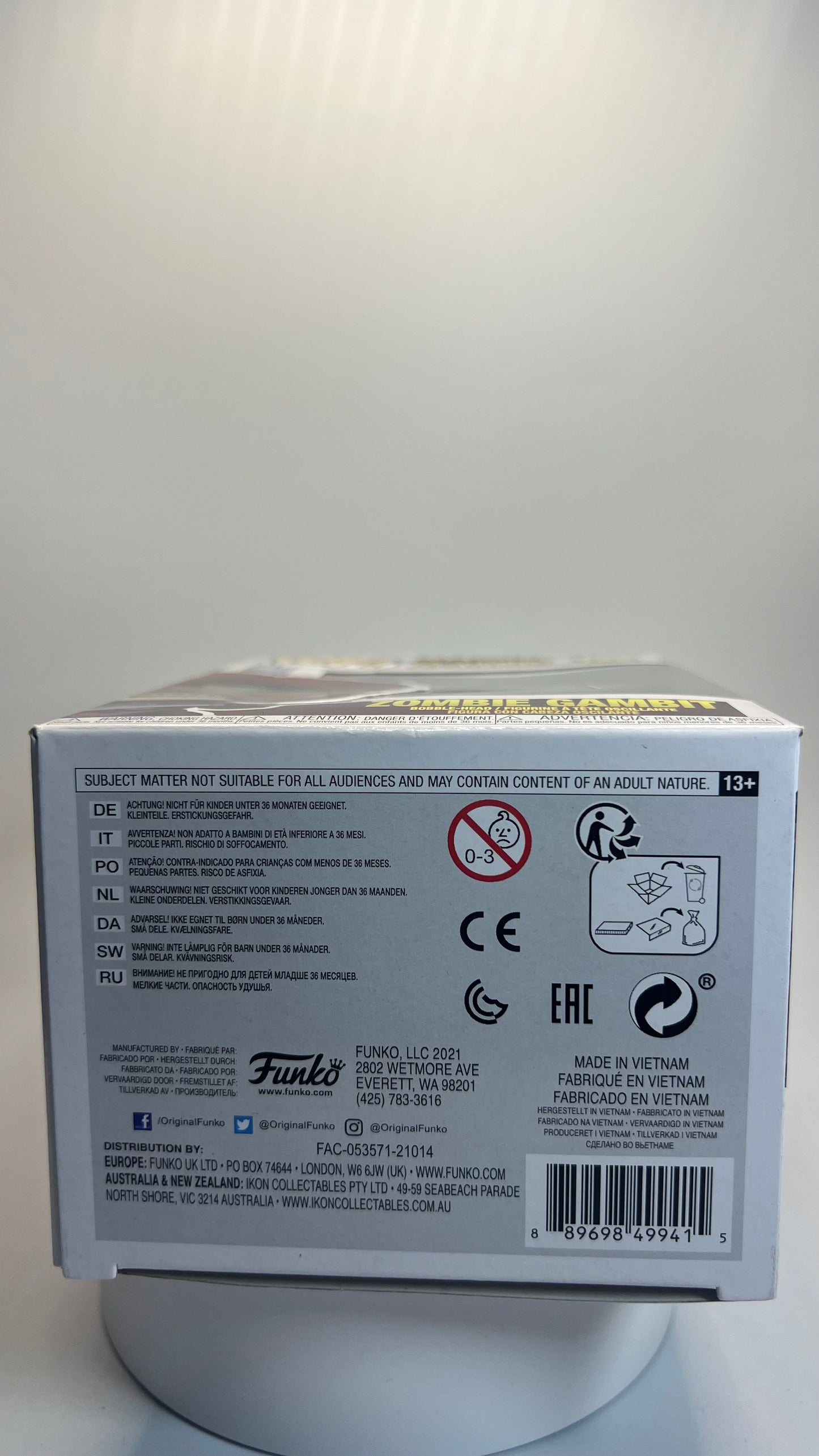 Funko Pop Marvel Zombies Zombie Gambit 788