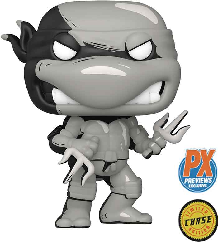 Funko Pop! Comics - TMNT - Raphael #31 B&W Chase PX Exclusive