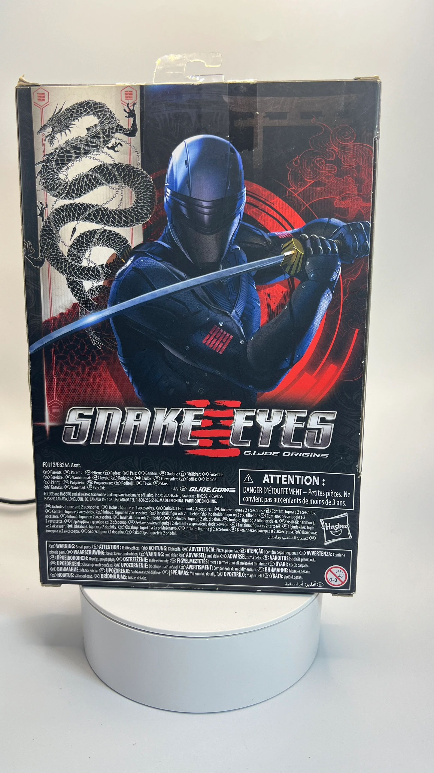 Hasbro GI Joe Origins Snakes Eyes Classified Series Akiko 18
