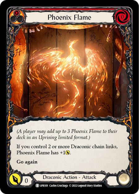 Flesh & Blood TCG Uprising Phoenix Flame UPR101 Token