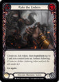 Flesh & Blood TCG Uprising Rake the Embers (Blue) UPR035 Common Rainbow Foil
