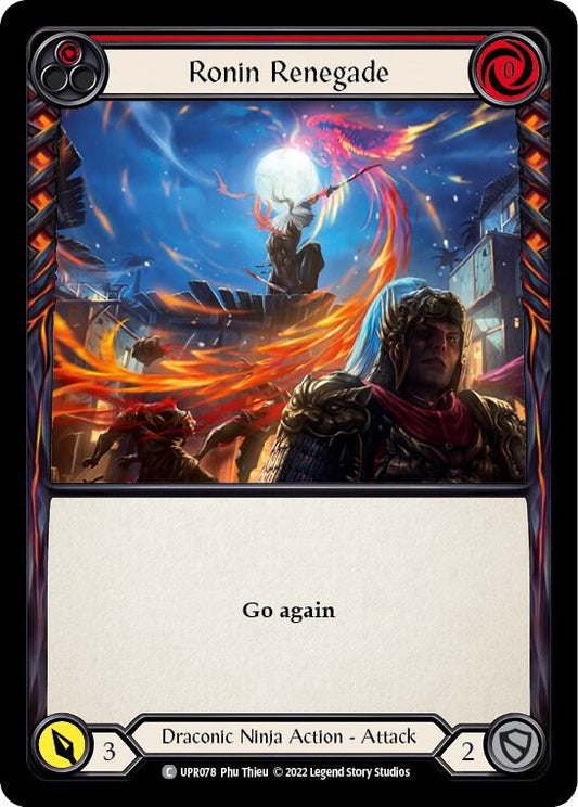 Flesh & Blood TCG Uprising Ronin Renegade (Red) UPR078 Common
