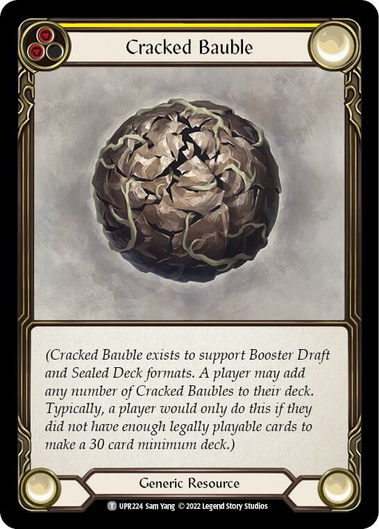 Flesh & Blood TCG Uprising Cracked Bauble UPR224 Token Near Mint
